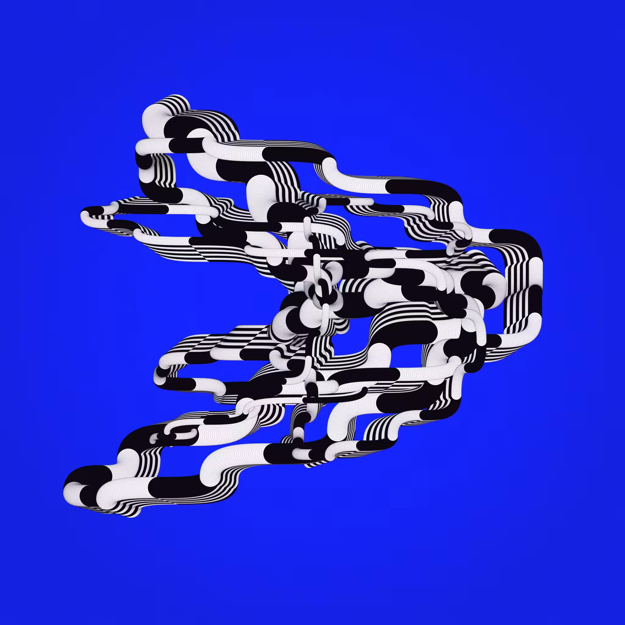 Pipe Alternate, Black & White No. 1