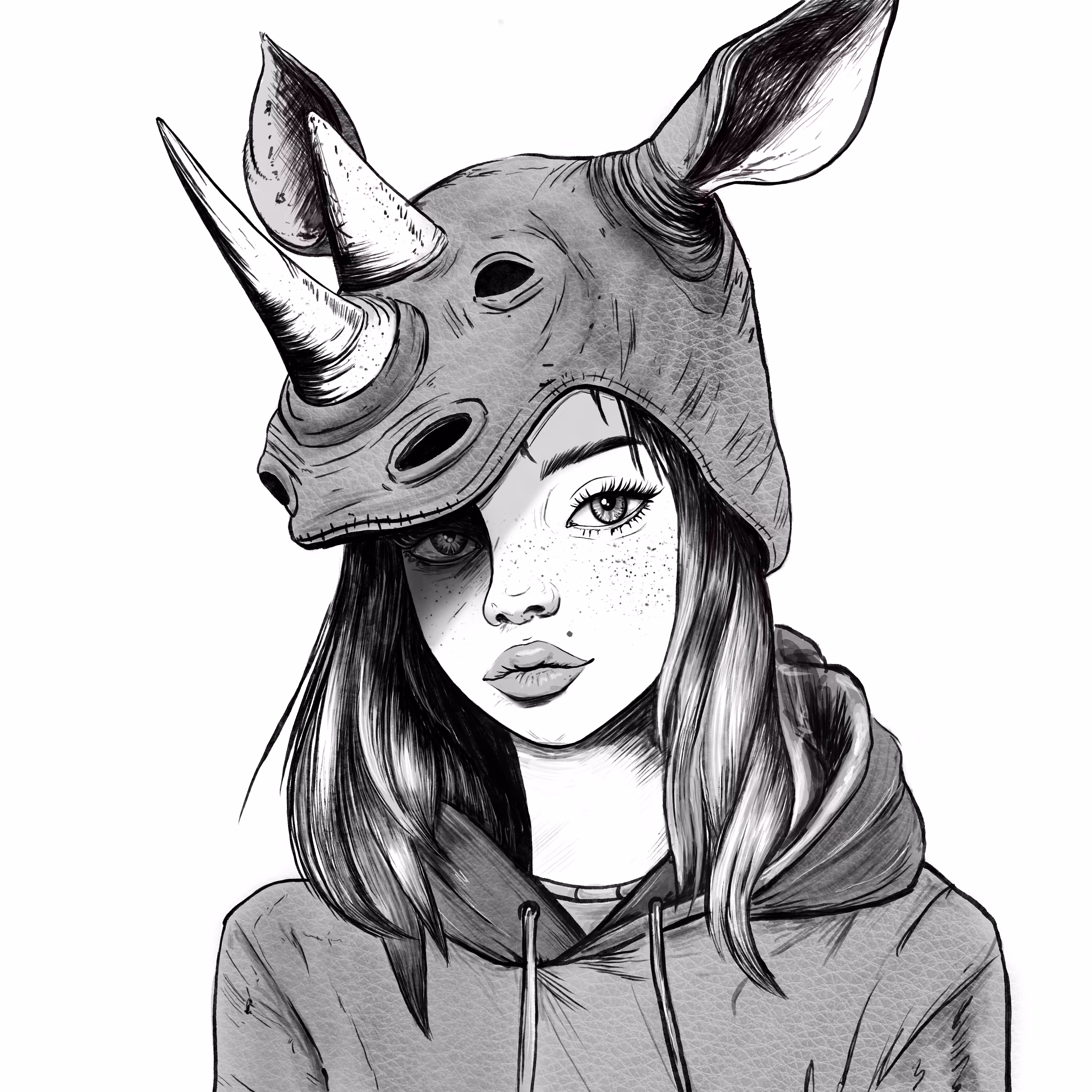 Inktober Santmarina : RHINOCEROS
