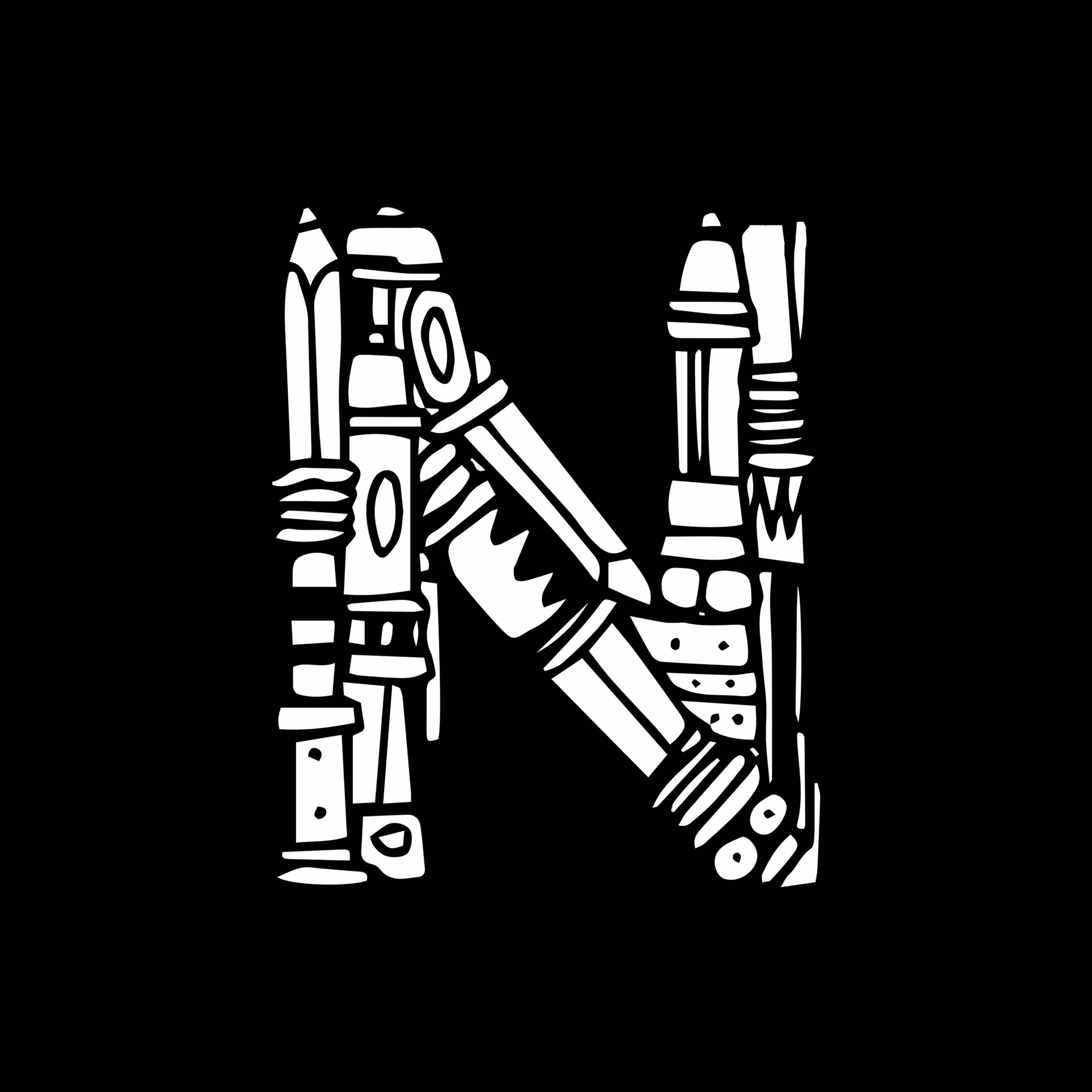 N for H-E-N
