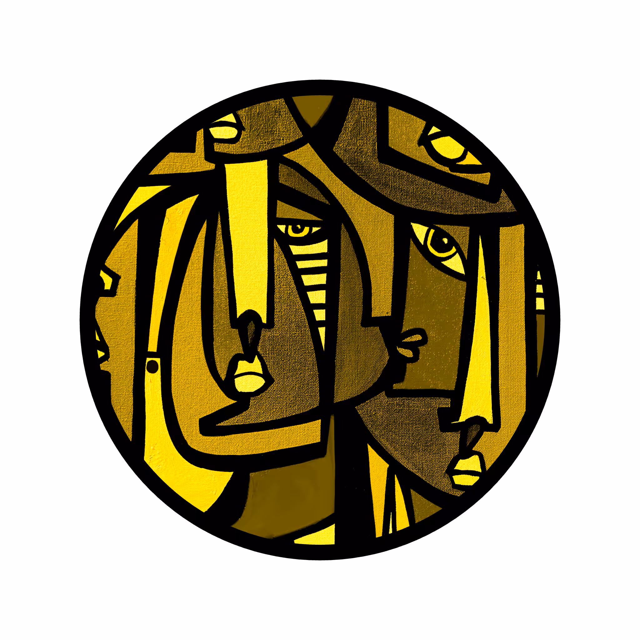 Cubist Circle 106