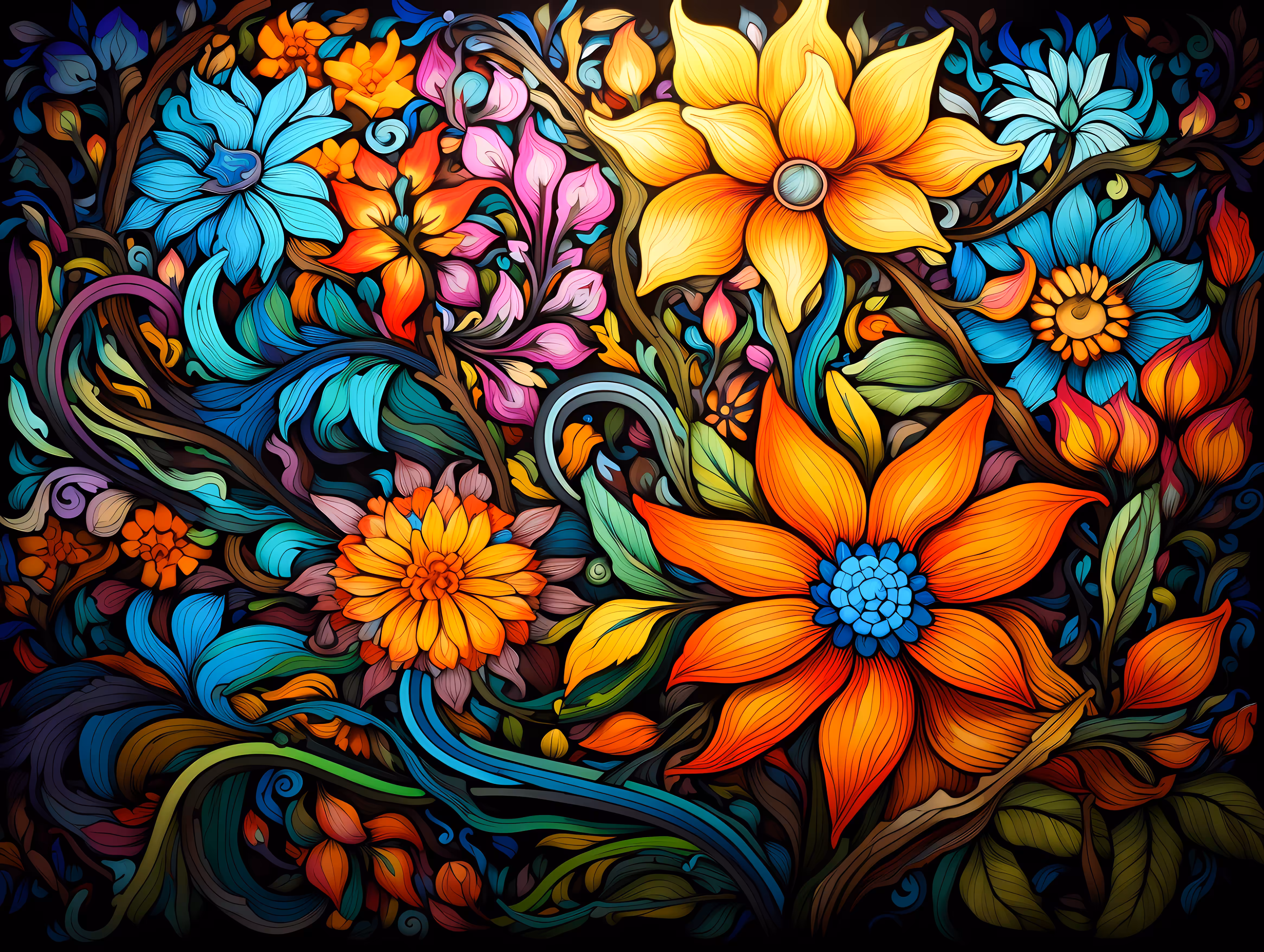 Garden of Colors #6