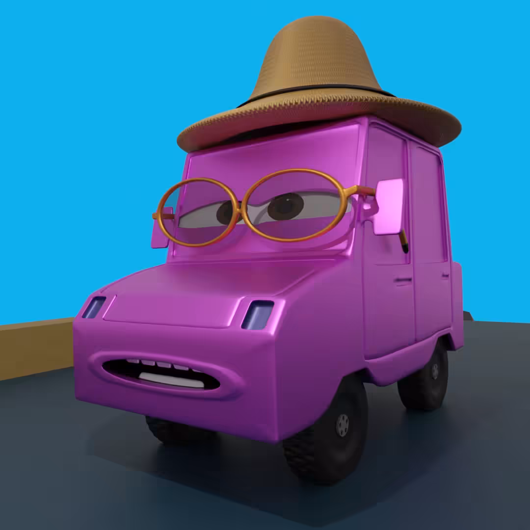 3d Car Punk #0004