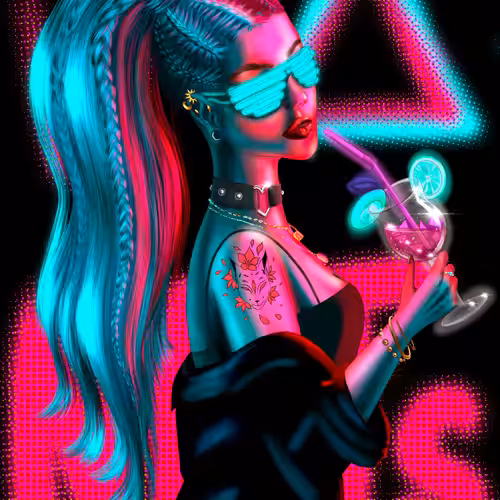 Neon party