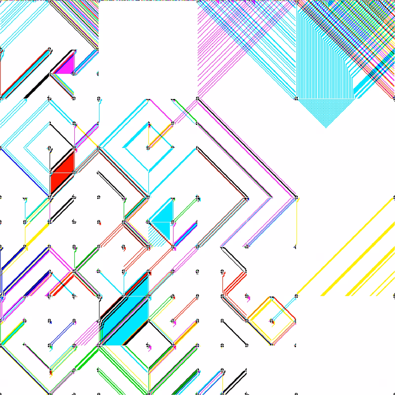 RULES (for Elementary Cellular Automata) #395