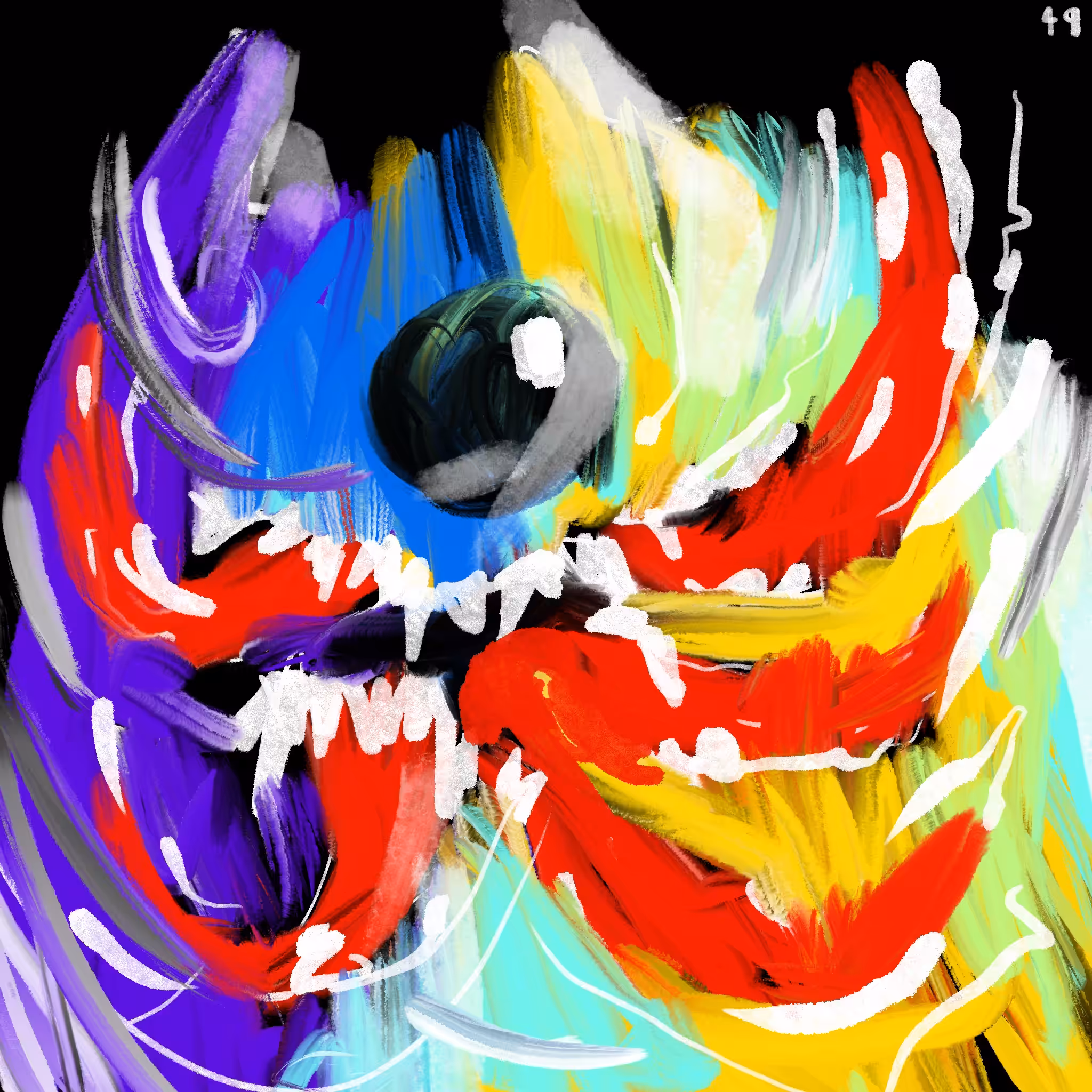 Cat color #49