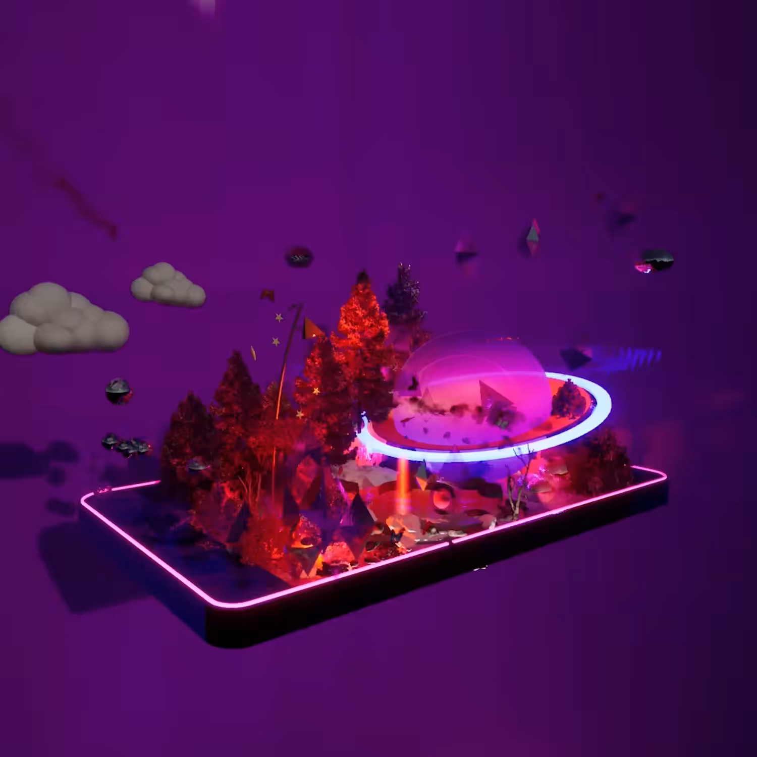 Saturn Garden on your Phone