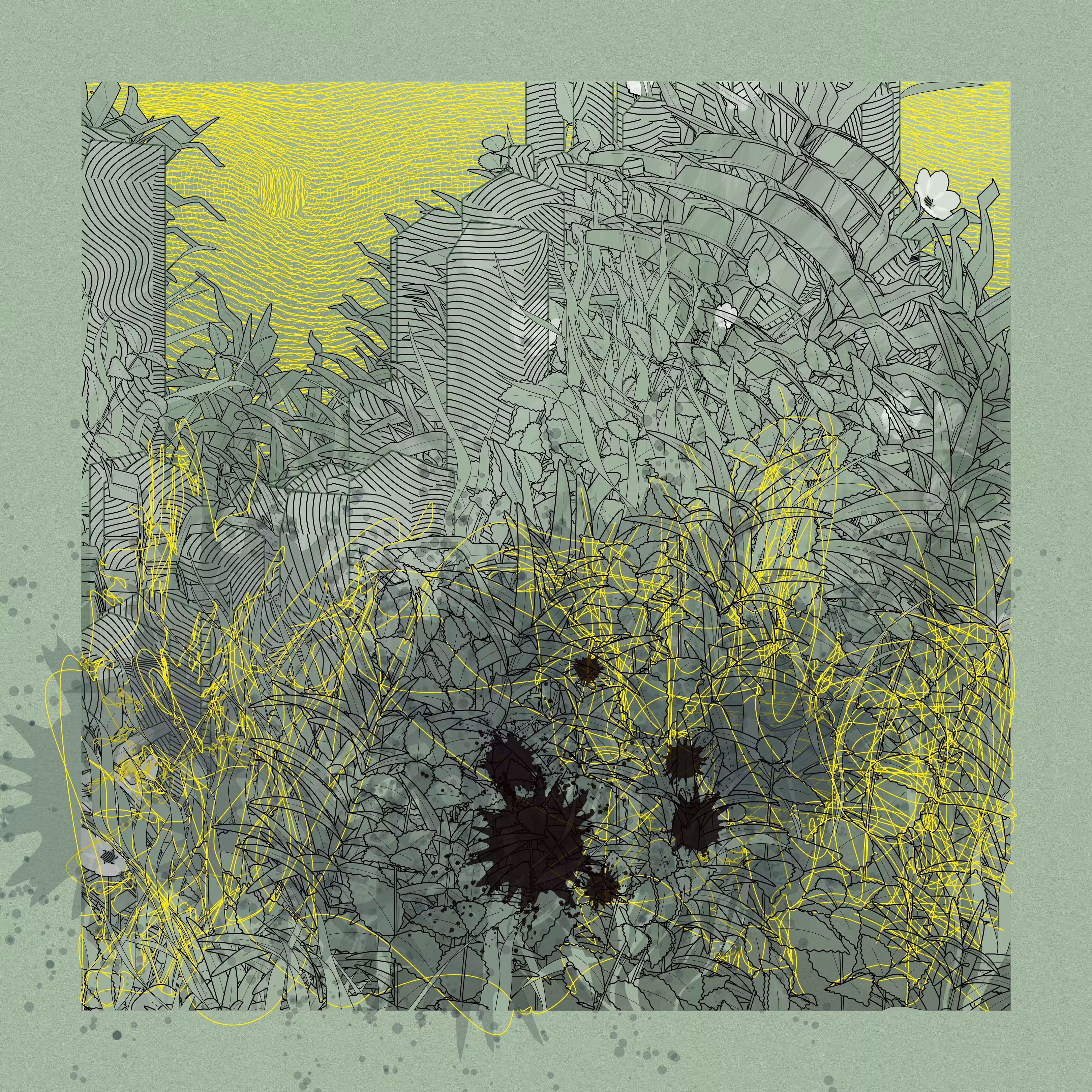 Landscape with Carbon Capture #490