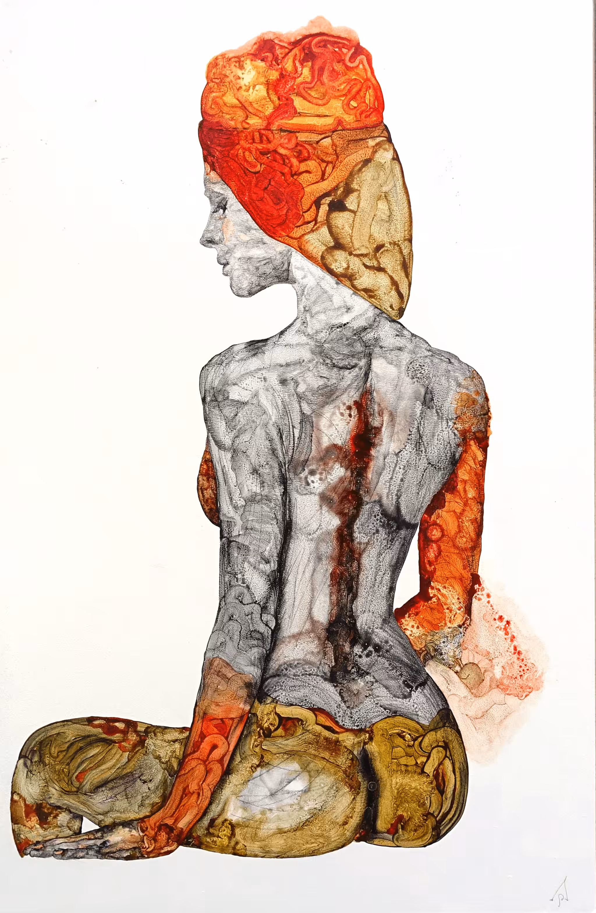 "Nude Introspection" David Deweerdt Piece #2