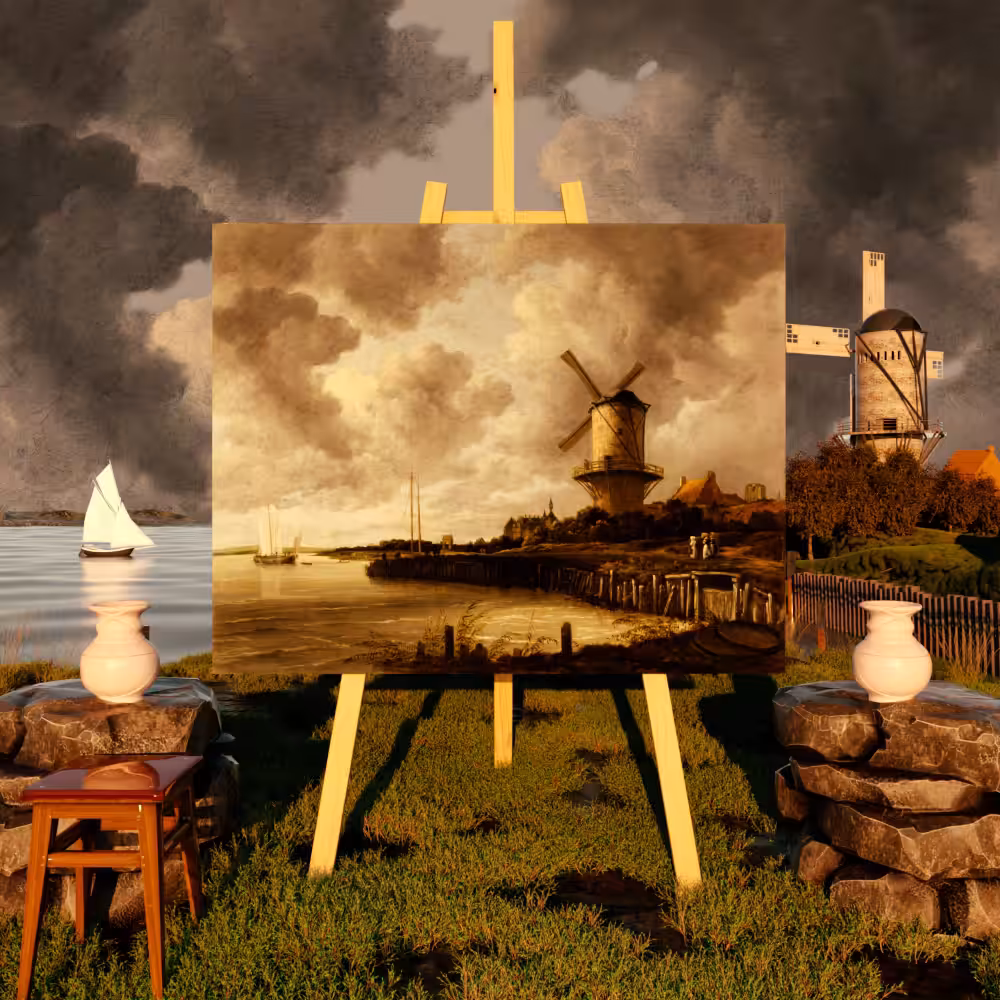 Windmill at Wijk bij Duurstede