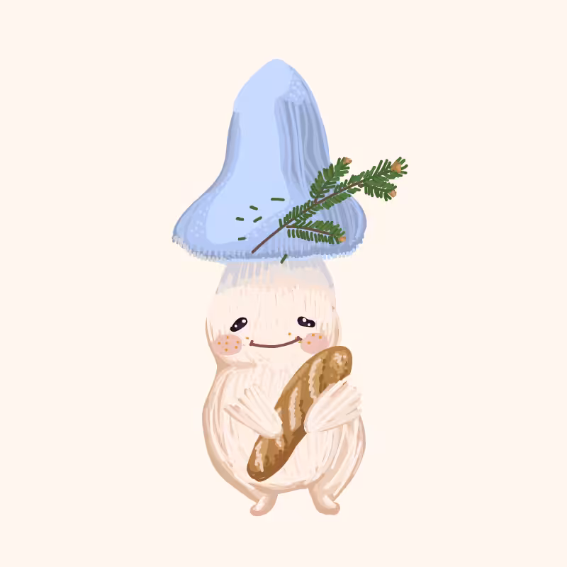 Cute Mushrooms Forest Guys #23