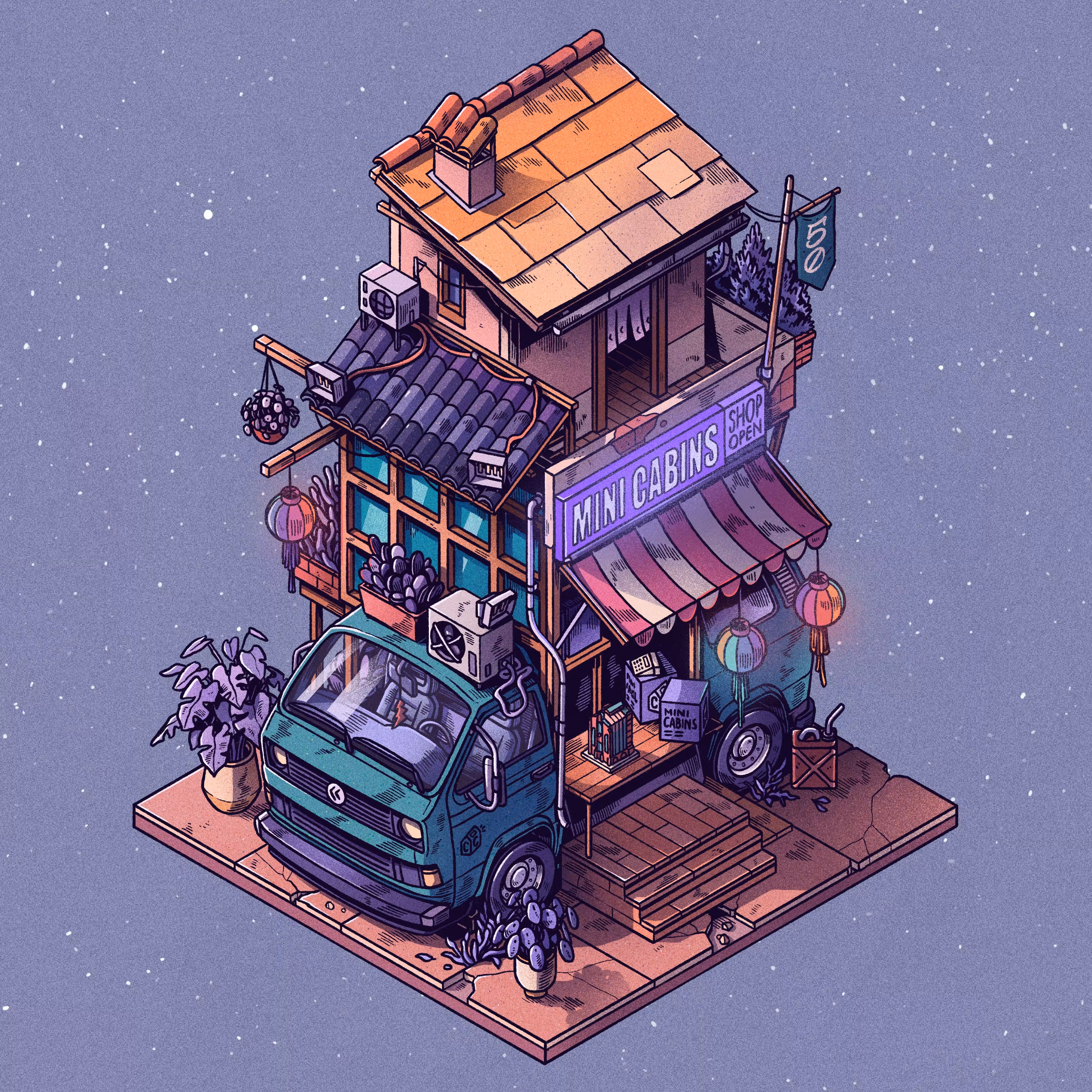 Curious Cabins #50: Caravan #505