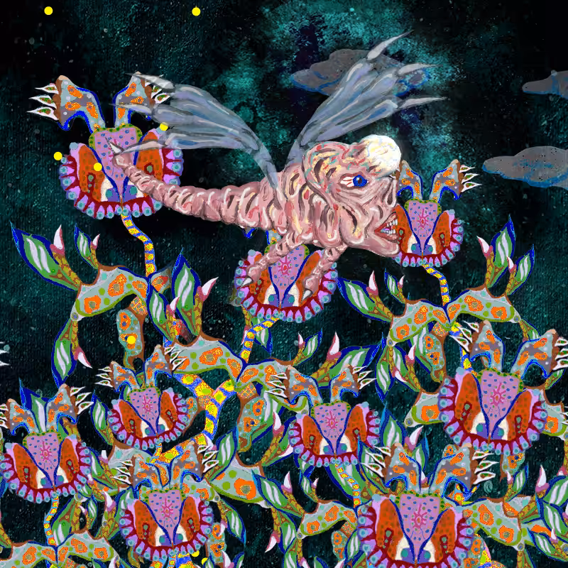 Fireflies and Flower Gardens #100