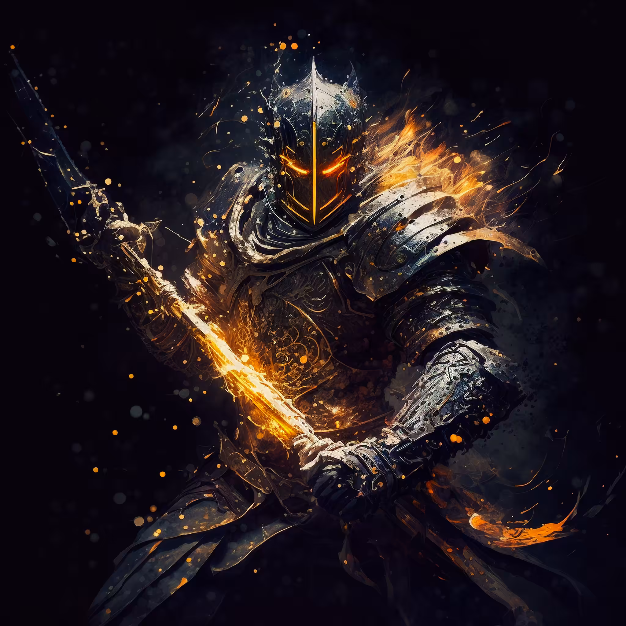 Fiery Warrior