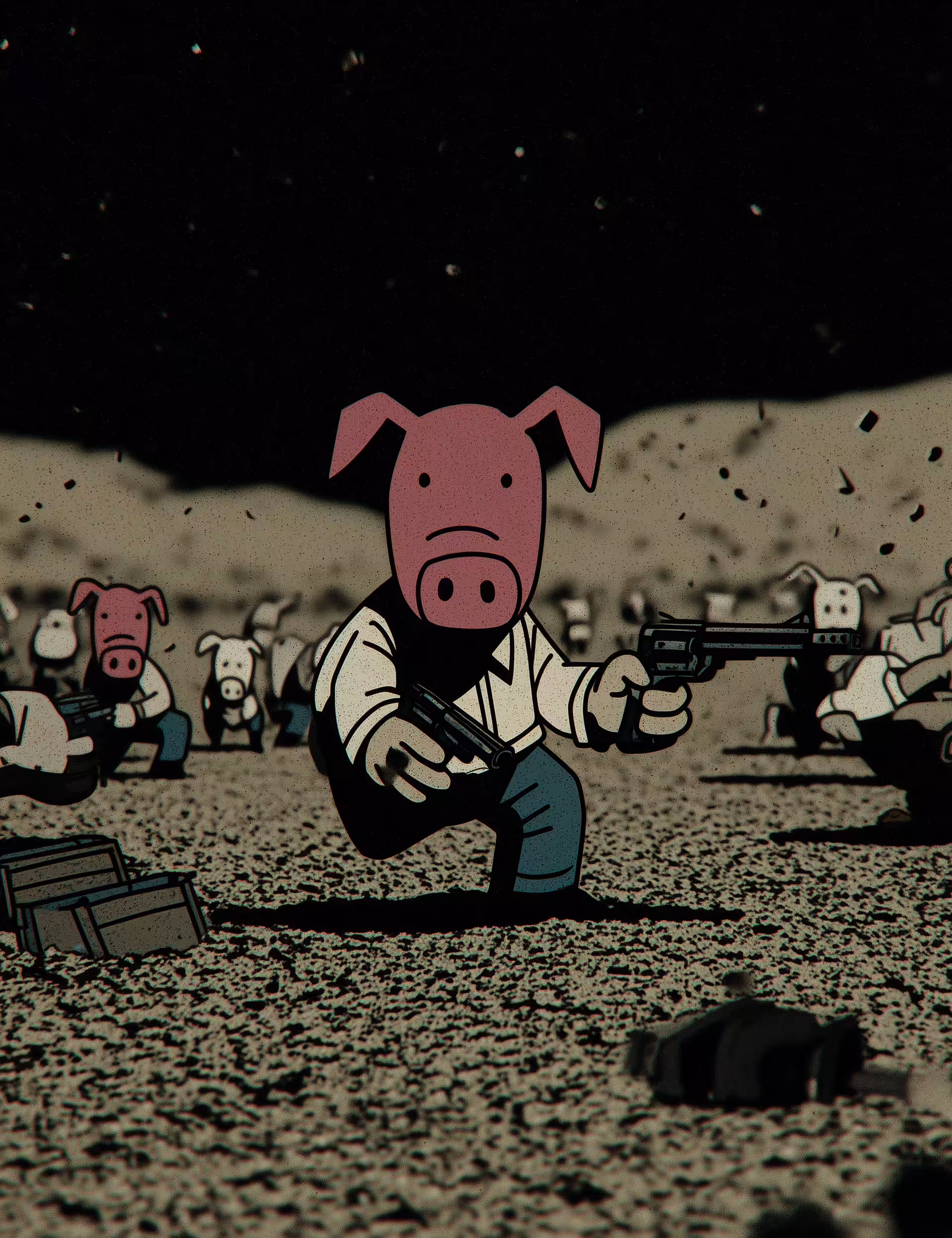 Piggy Standoff