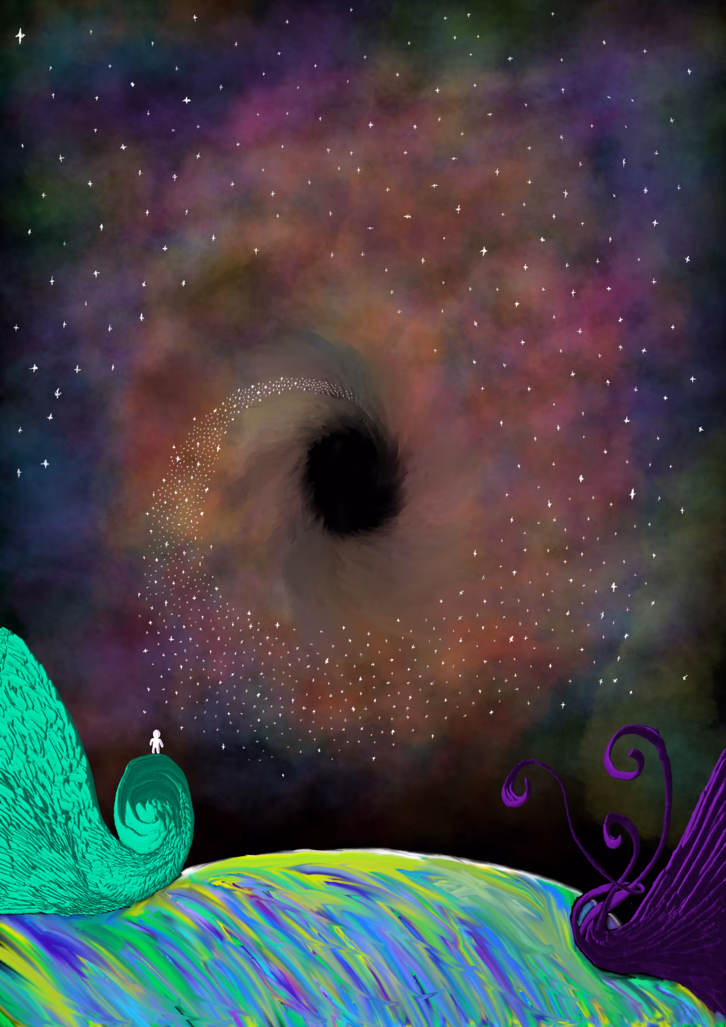 A Big Black Hole