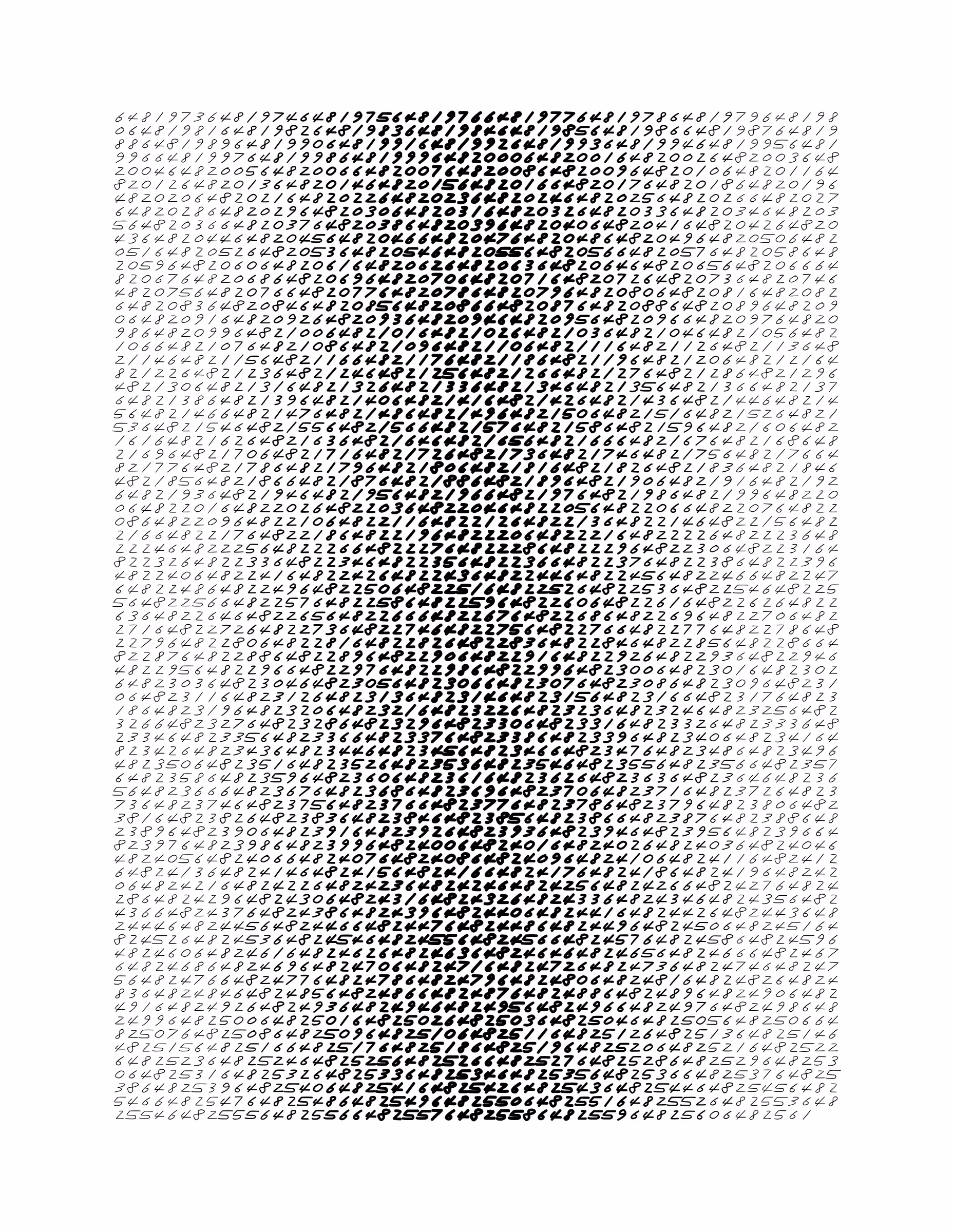 Endless (5,607,250 to Infinity) #3011