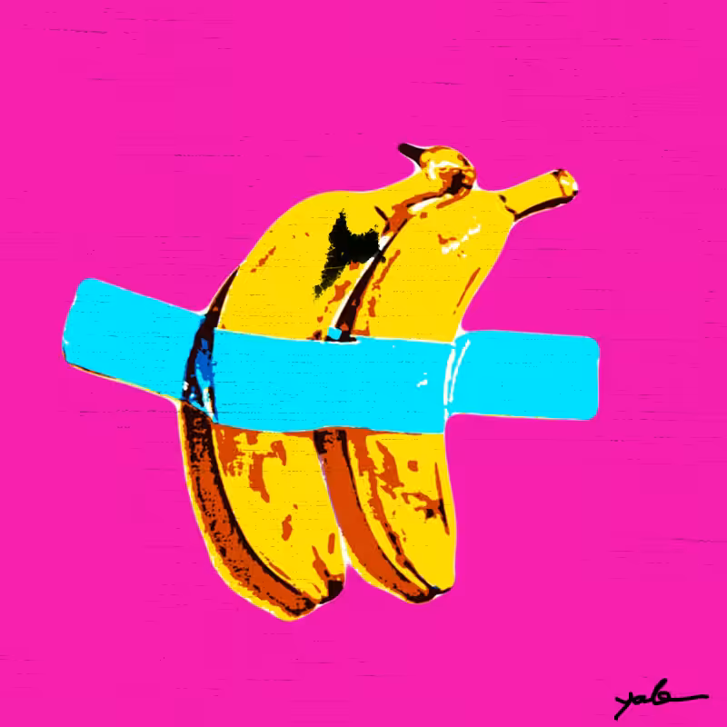 Shot Bananas - Warhol Tribute #13