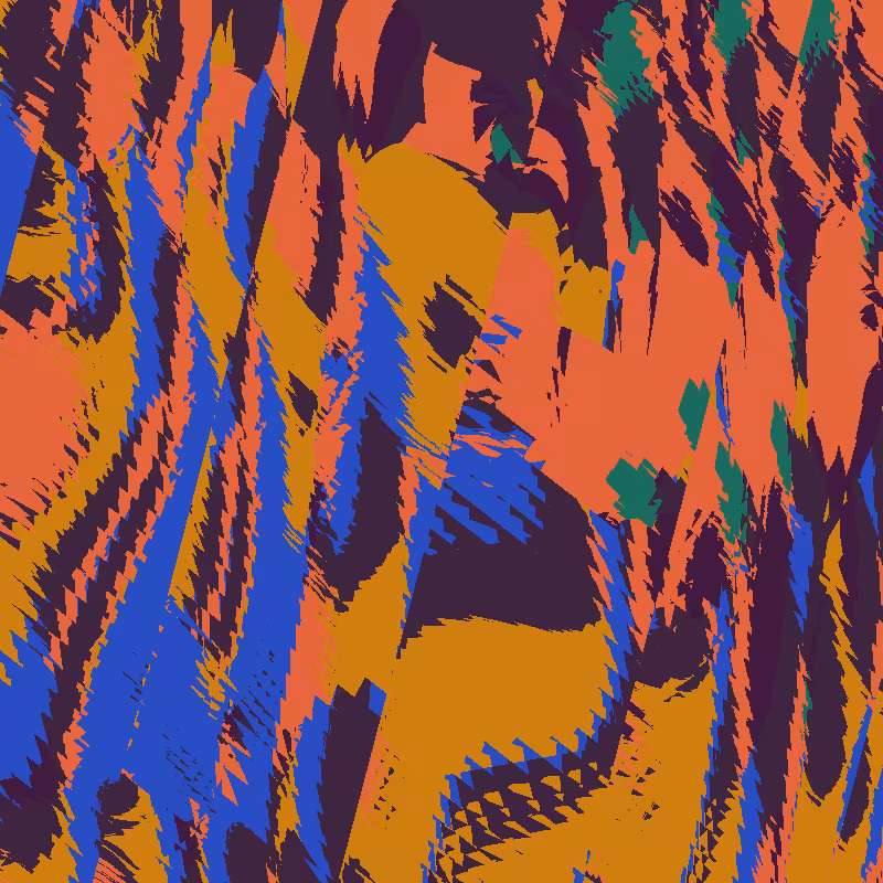 Geometric colorful shapes 3 (Free edition) #75