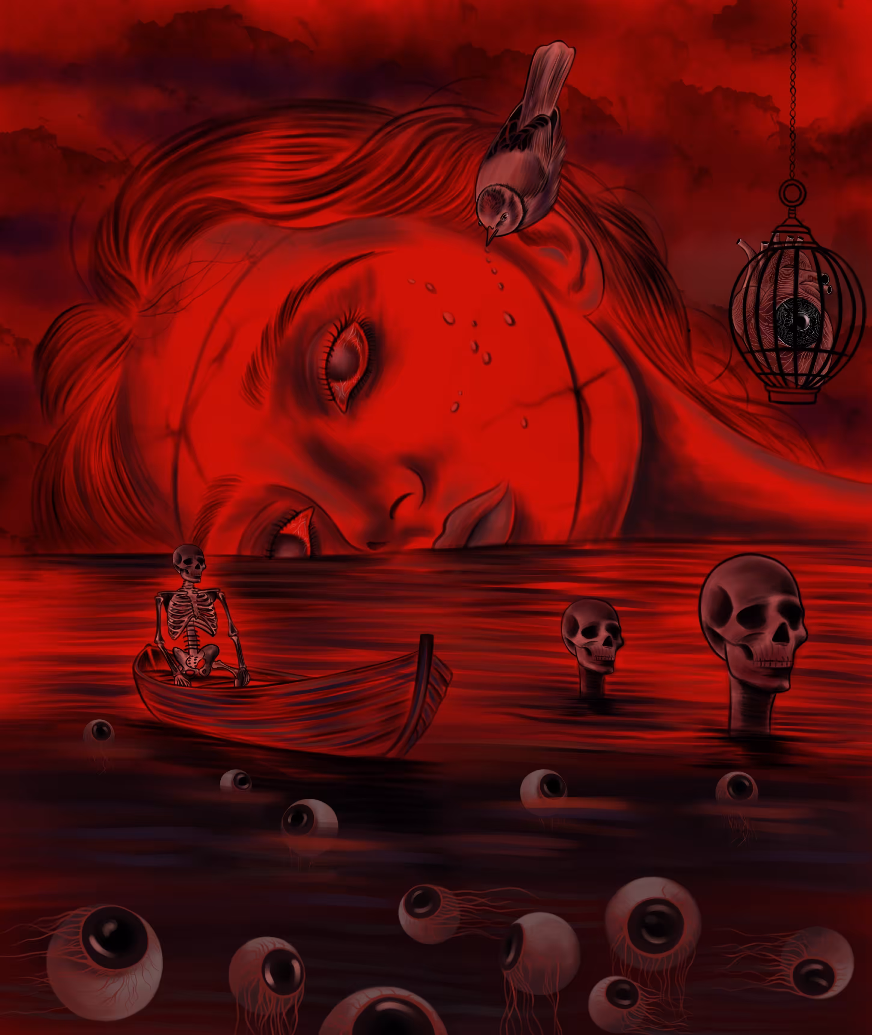 Dreams asleep at sea
