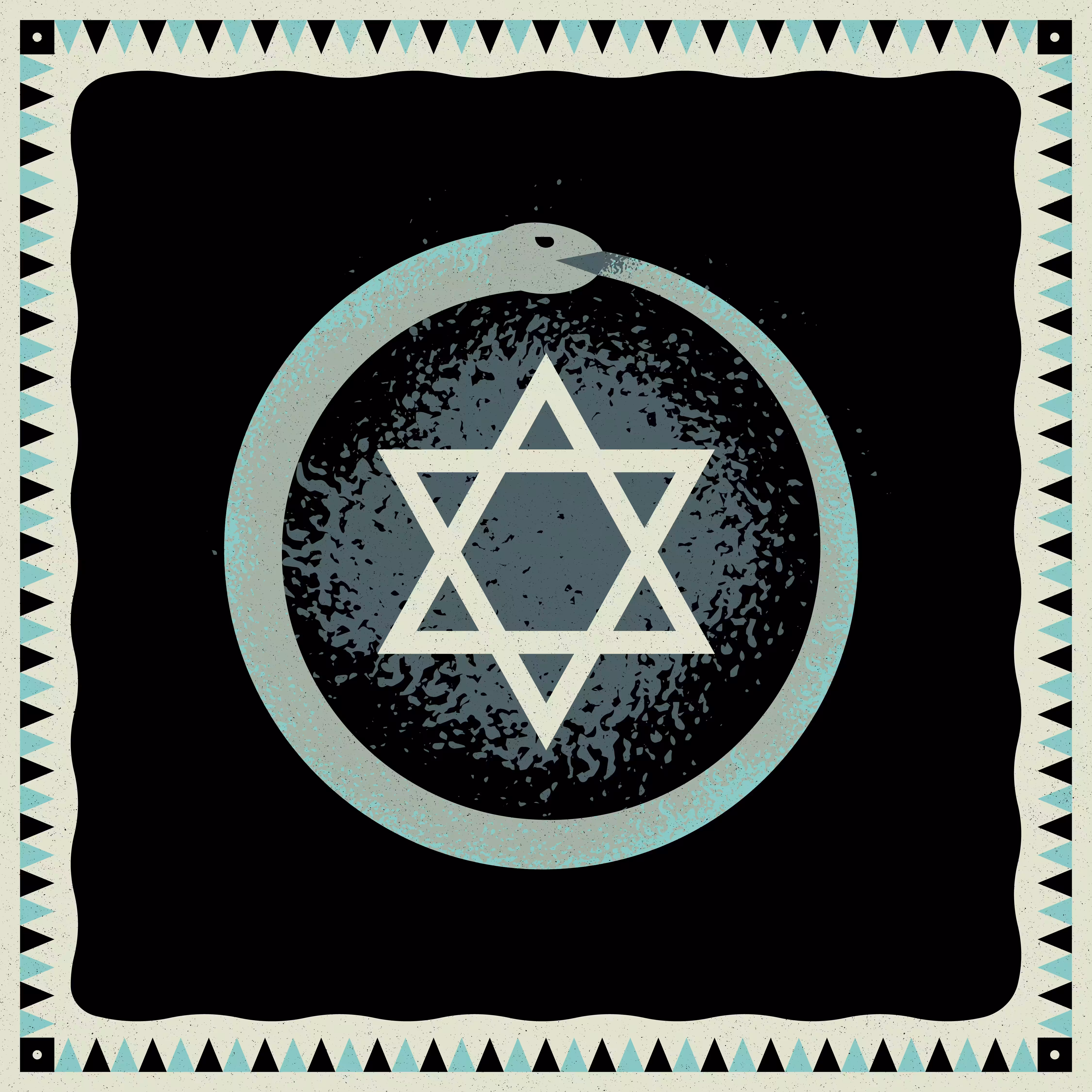 World Ouroboros Tarot Card