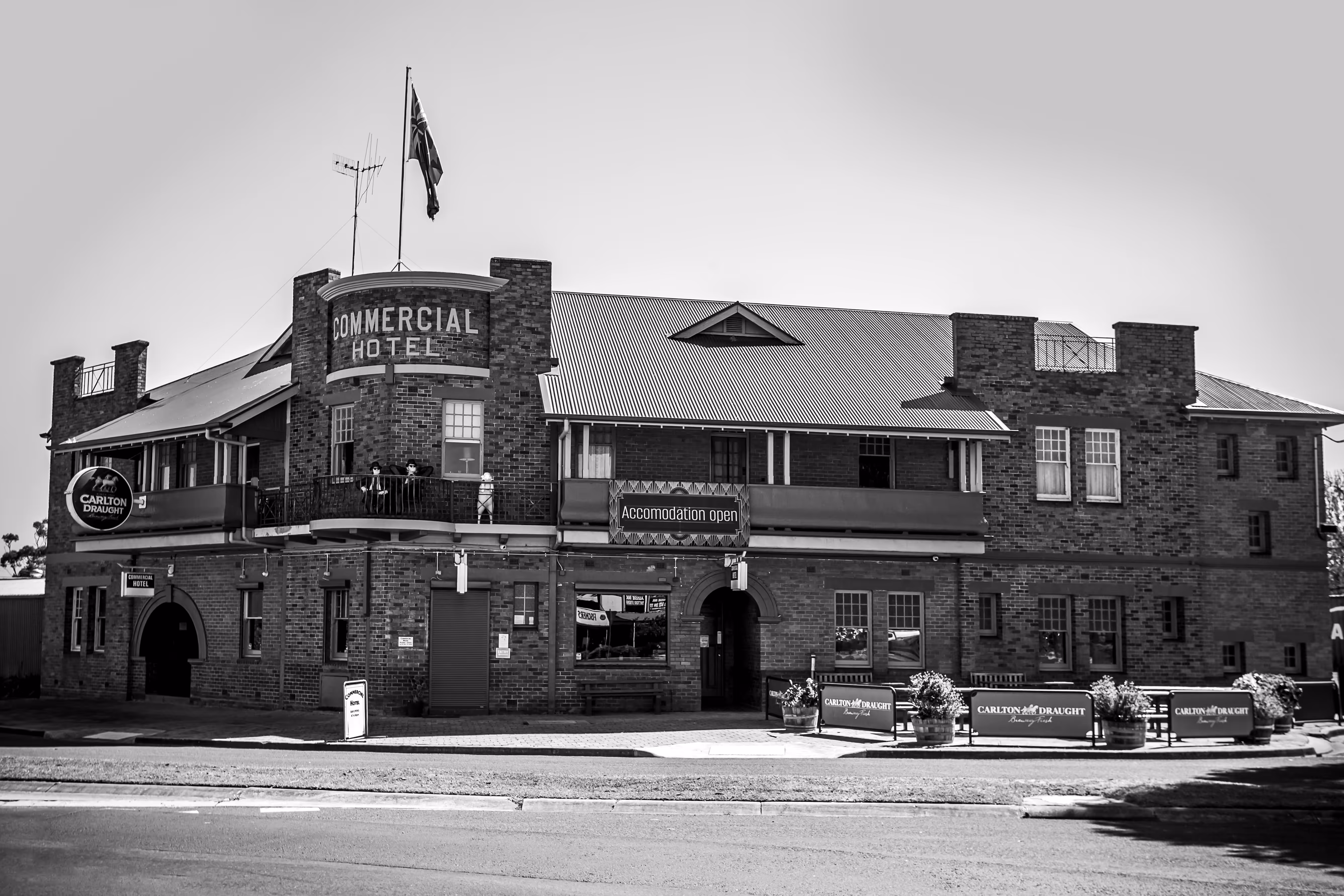 B&W Photography: Hotel