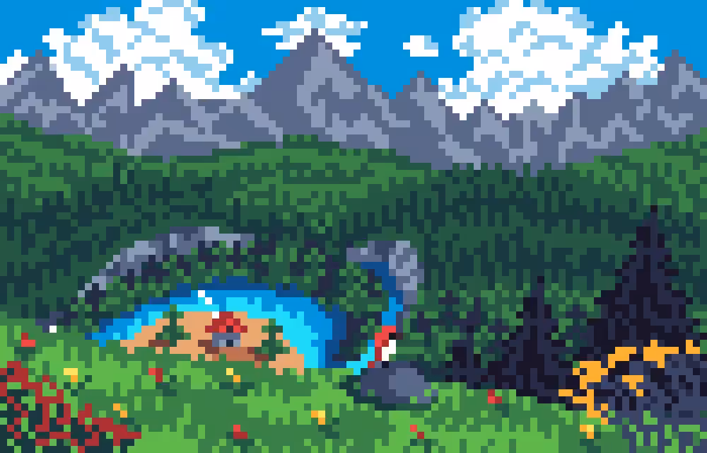 A Forest, a Valley and a little Friend