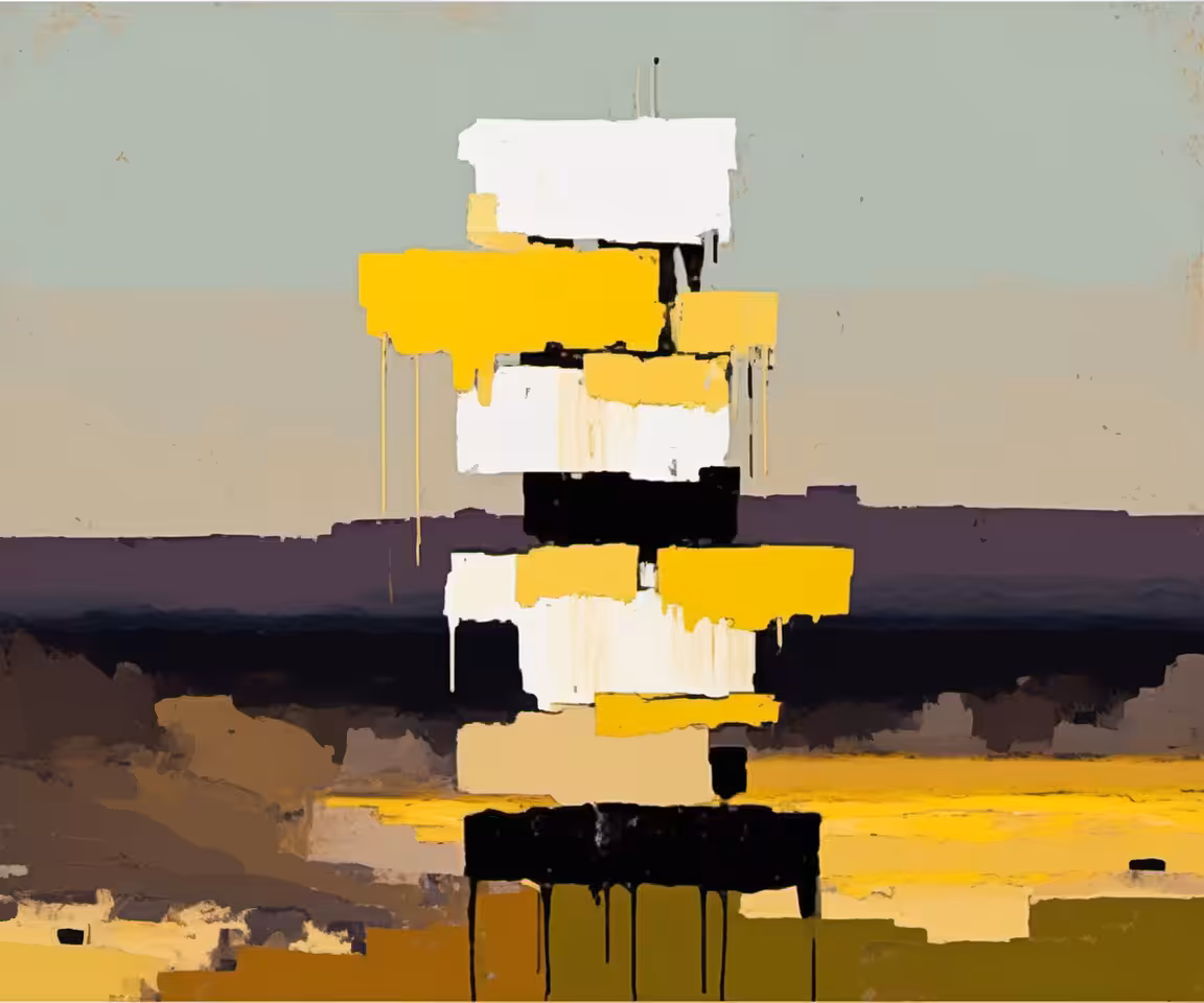 Painted Slabs #41
