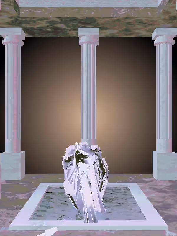 HeavenComputer: The Crawling Luminescent Chrome Woman #3894