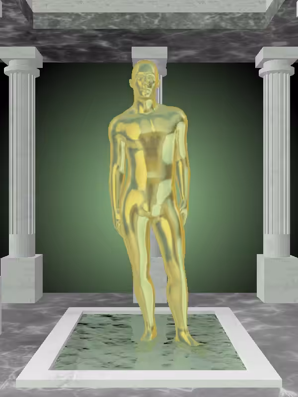 HeavenComputer: The Plotting Green-Golden Goblet Man #7508