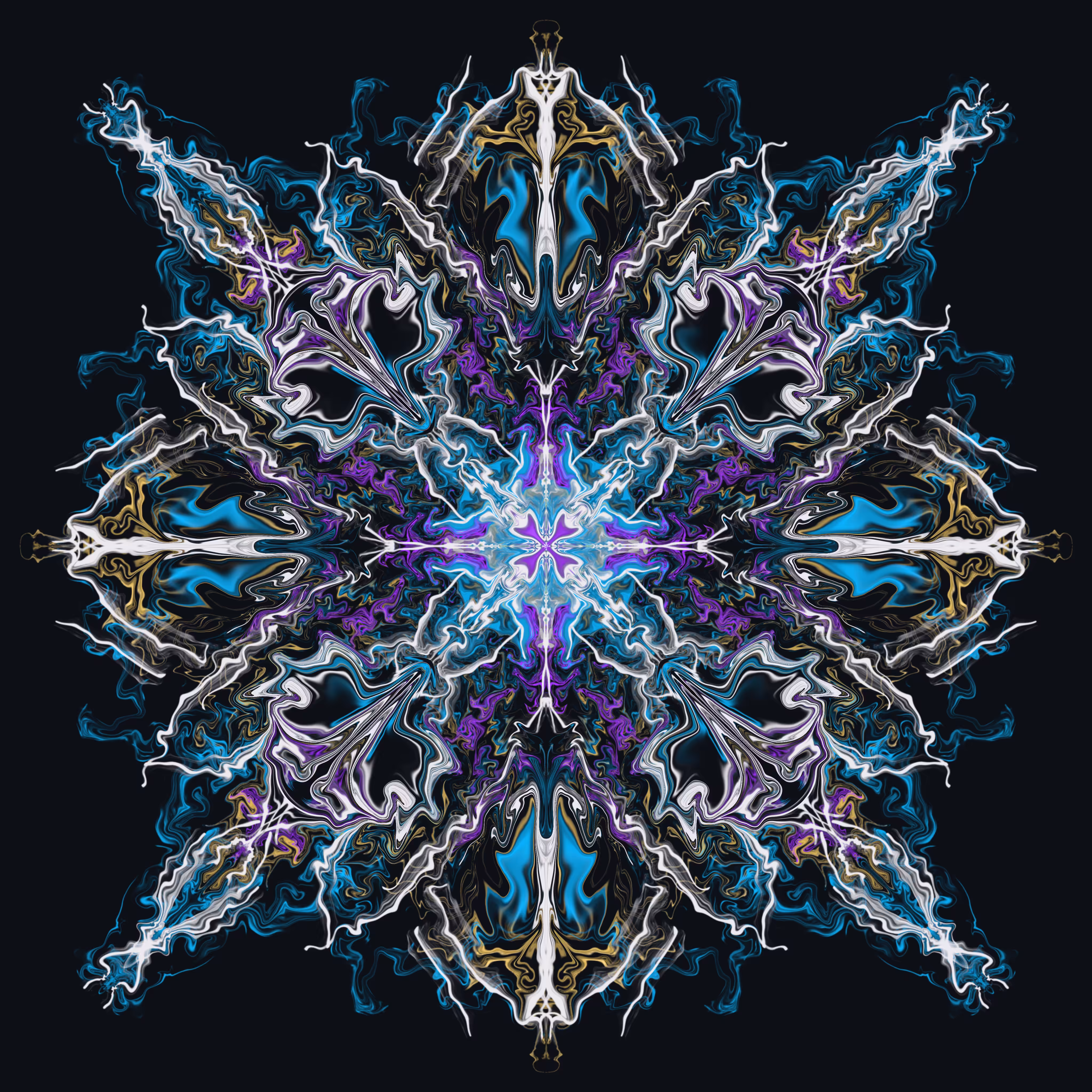 Psychedelic Snowflake