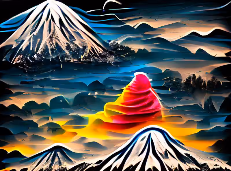 Abraham's First Works: Mount Fuji