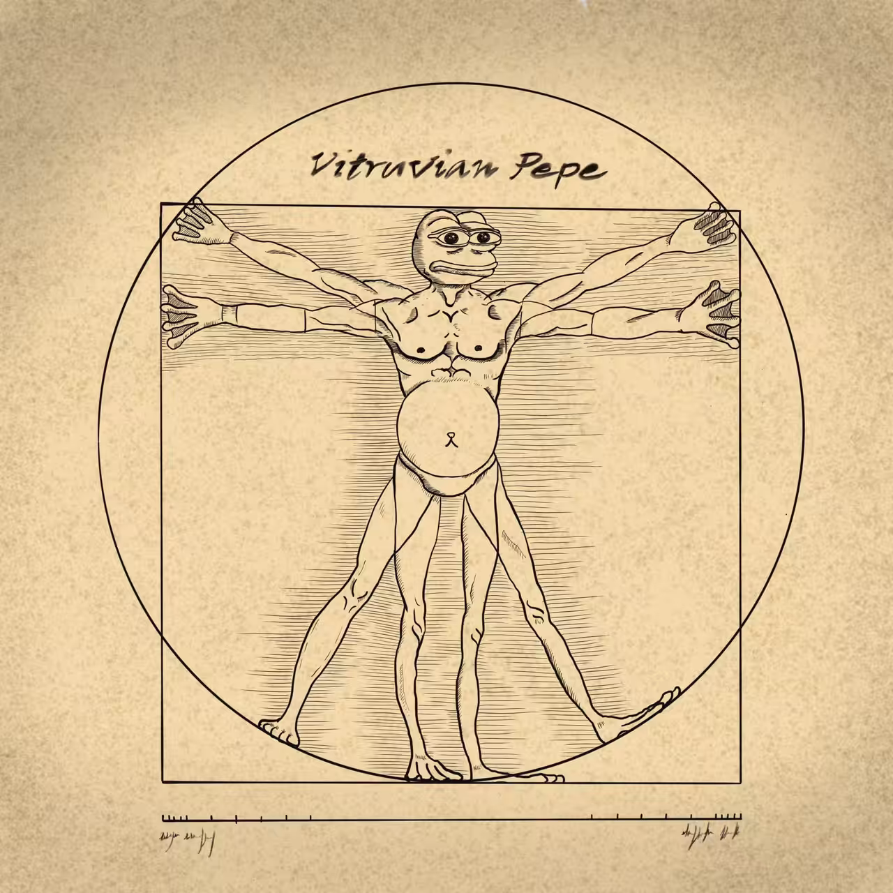 Vitruvian Pepe