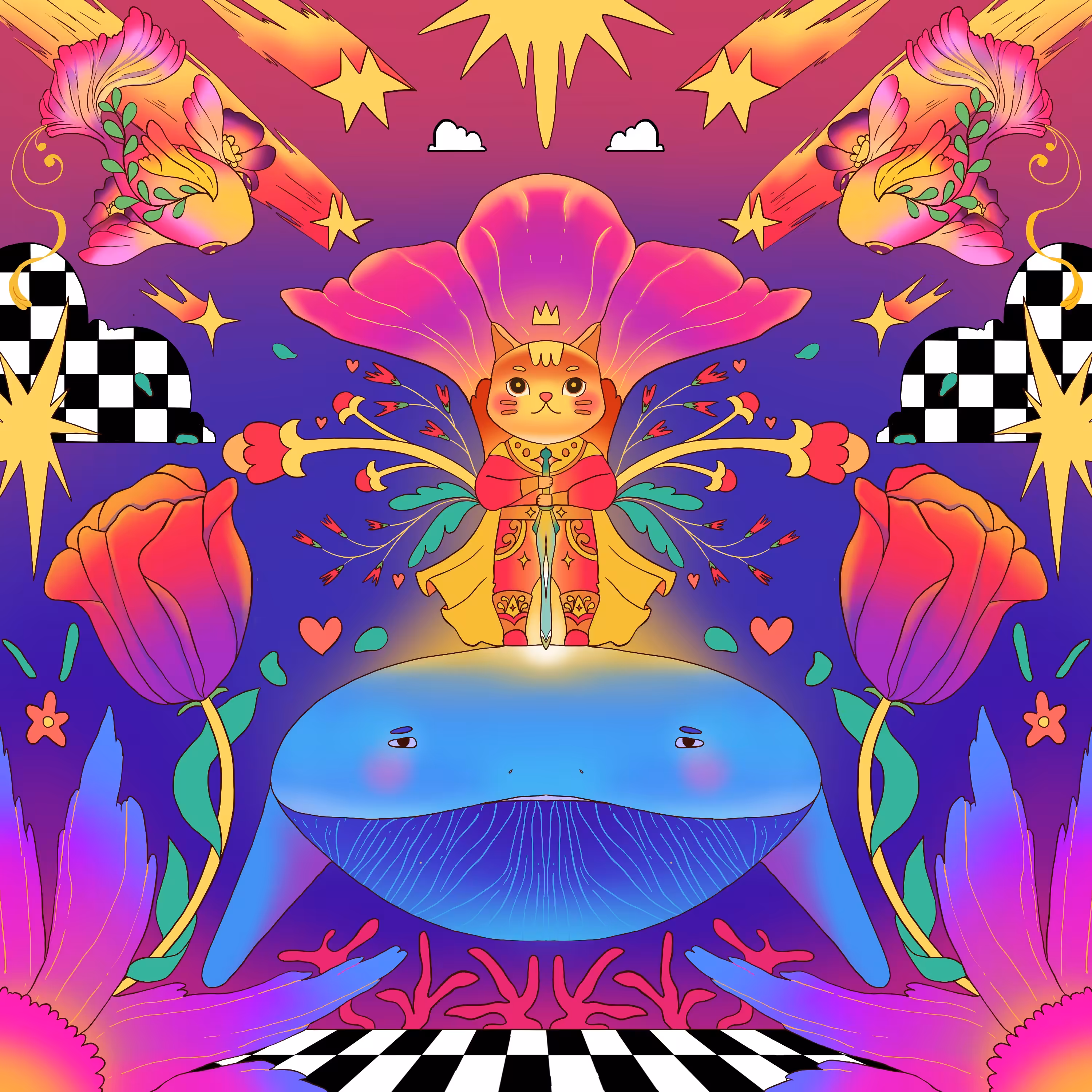 WHALE IN LOVE