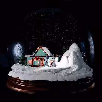 Silent Snow Globe