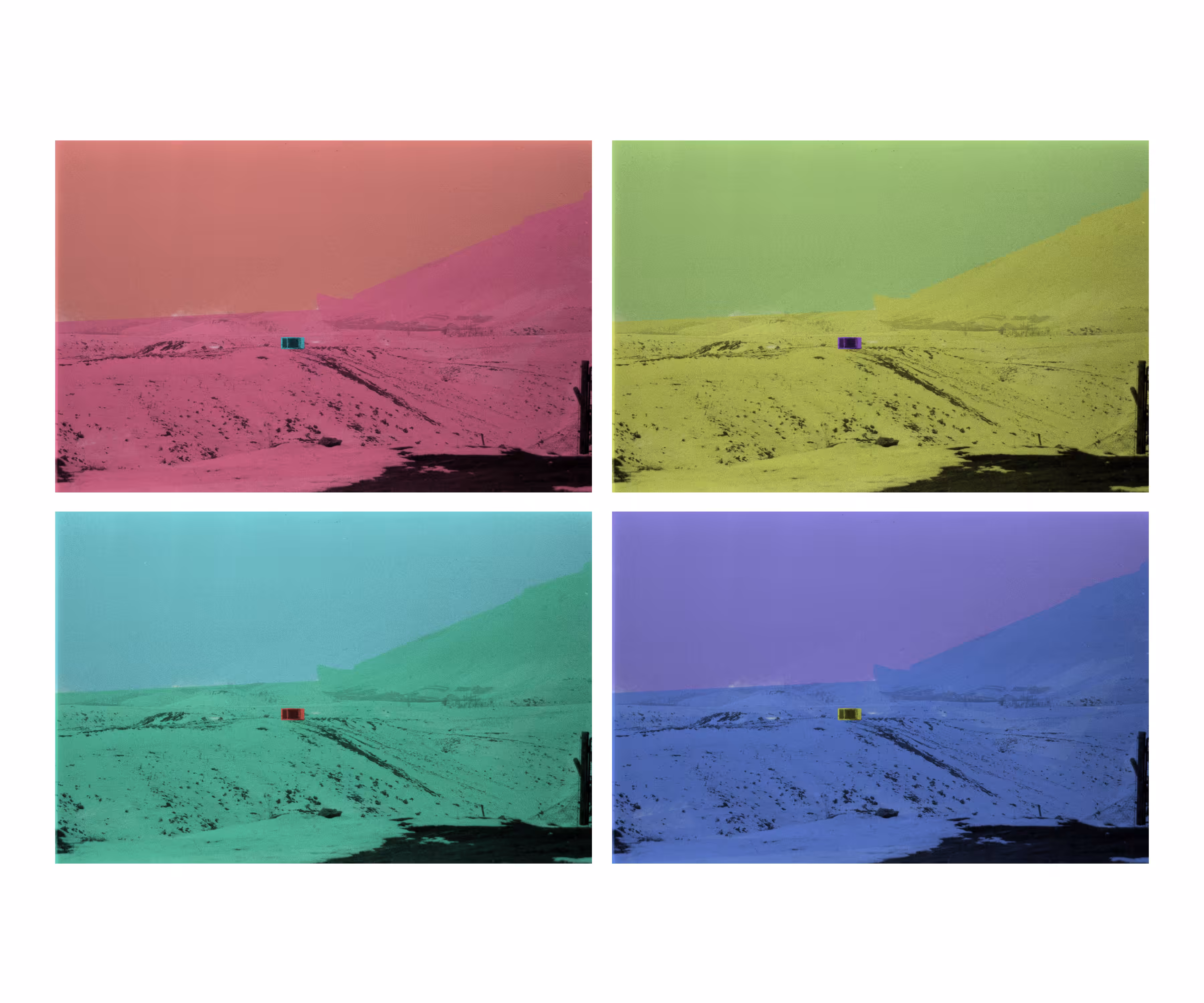 Dedicated to Andy Warhol NO#1_  Rainbow