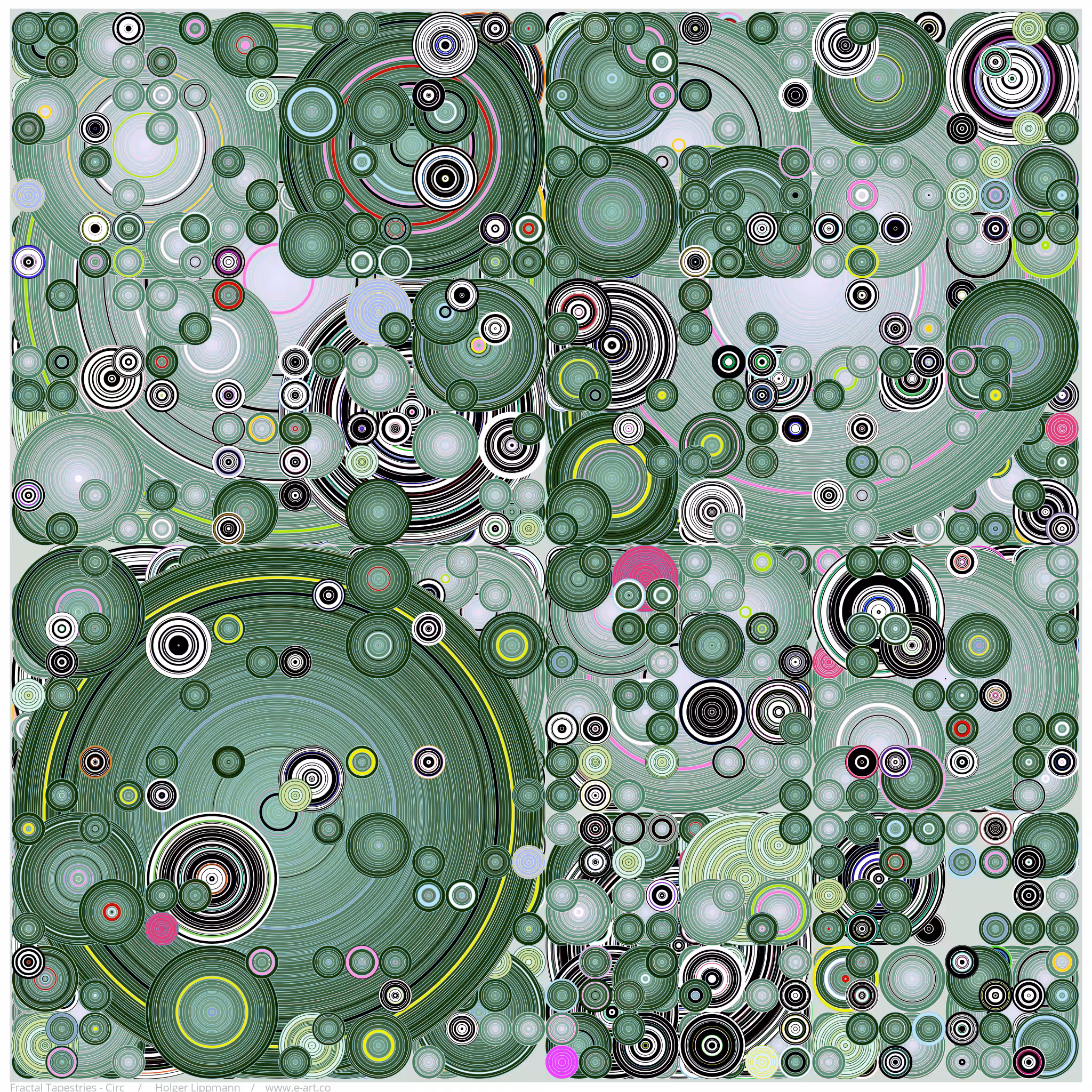 Fractal Tapestries: #1912