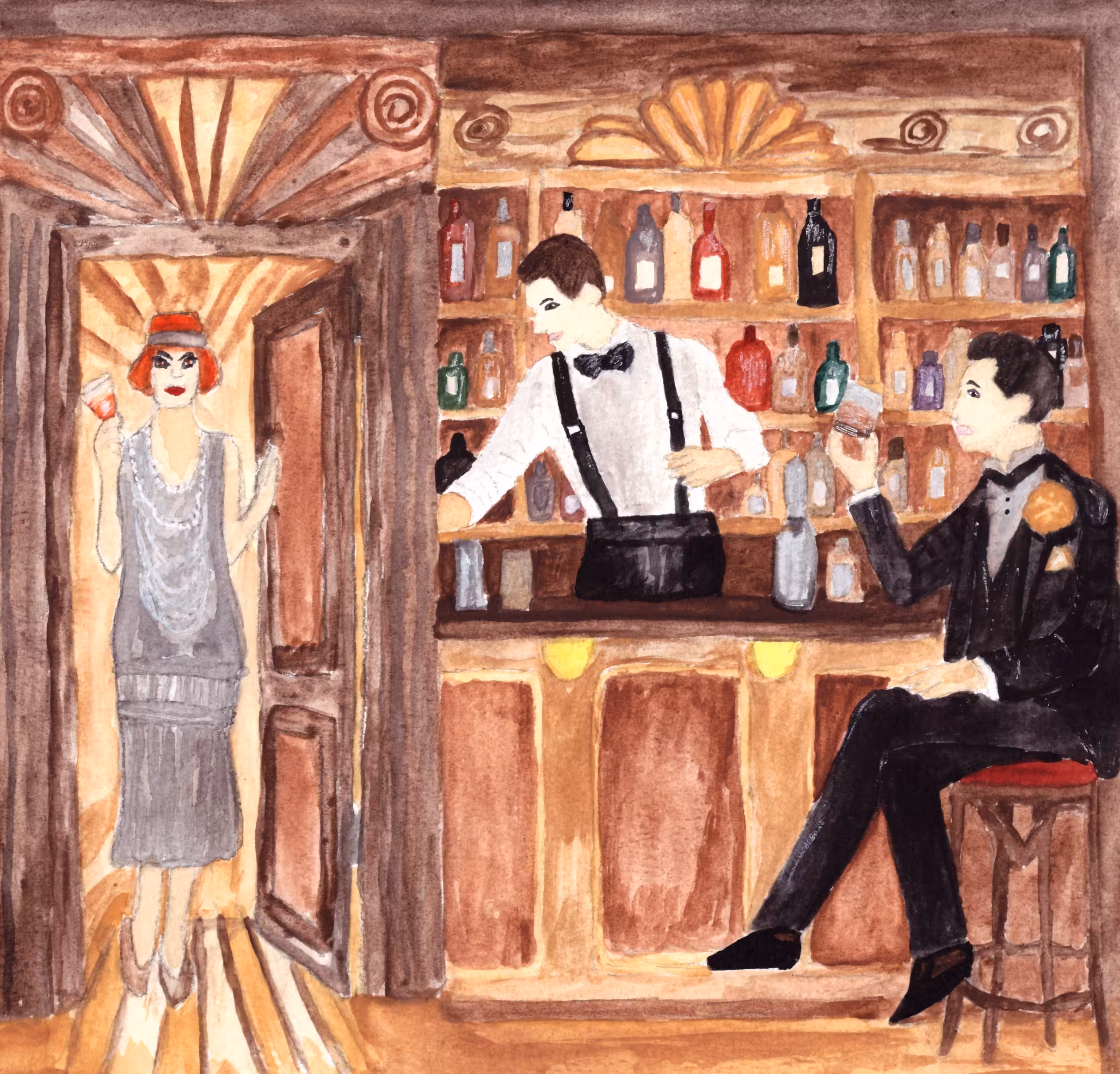 The Secret of Benind the Bookshelf