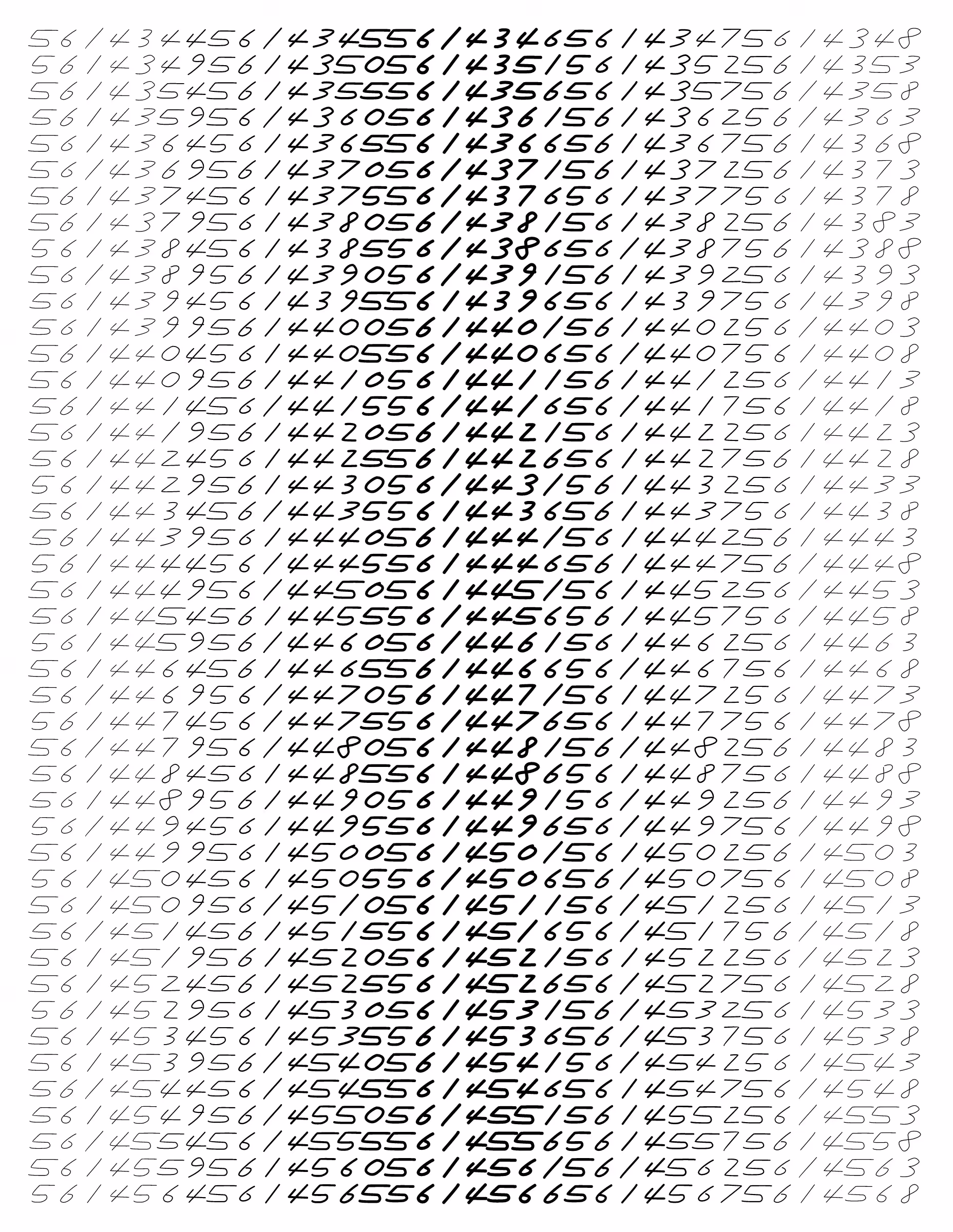 Endless (5,607,250 to Infinity) #24