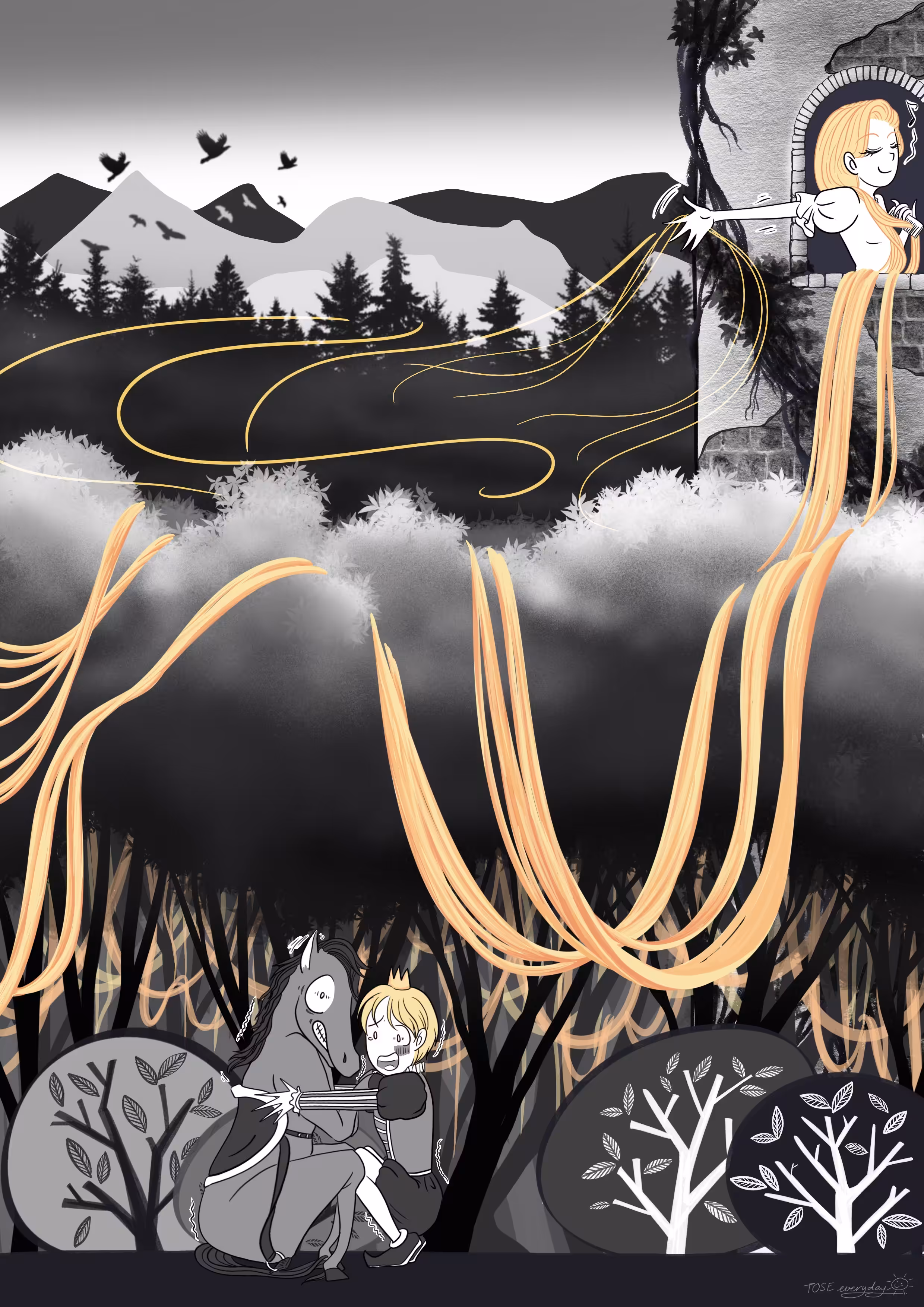 Reverse Fairytale : #02 Trembling Prince And The Eerie Forest