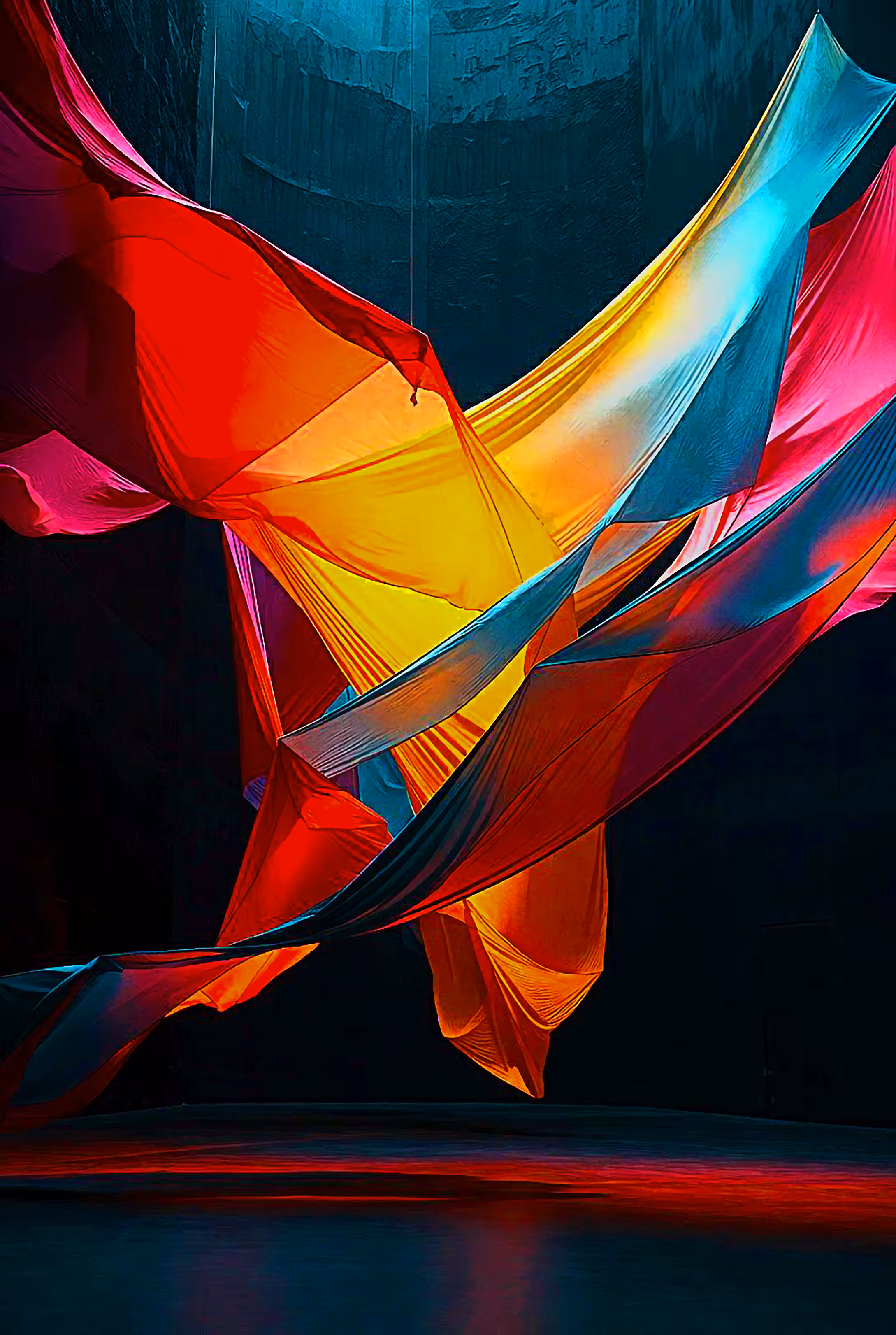 SILK AND LIGHT DANCING