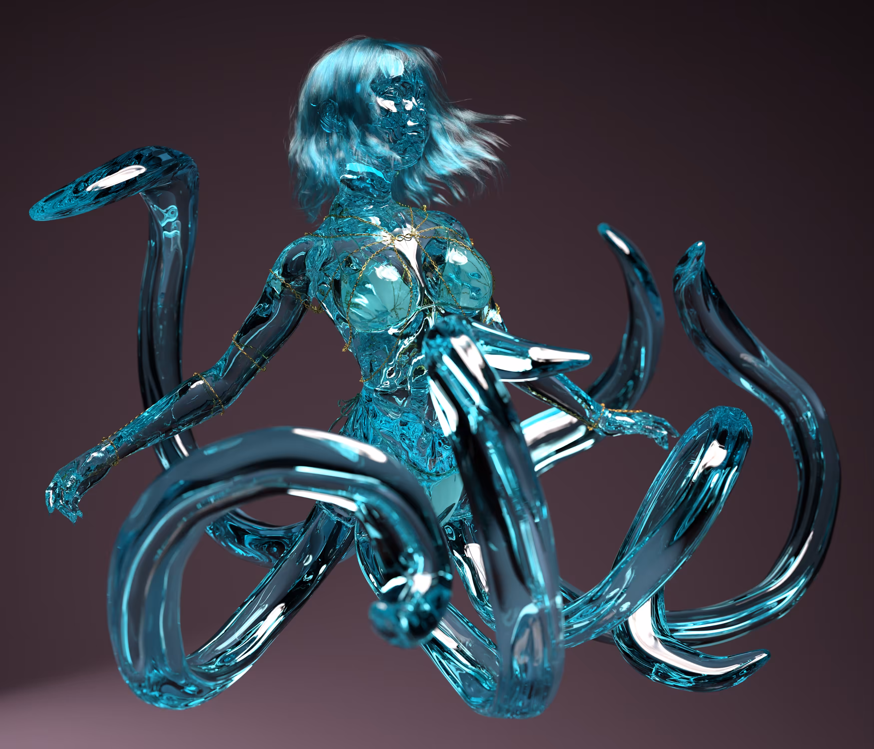 Mutated Pixel : Weird Metal: Mutated Pixel : Teal Cristal