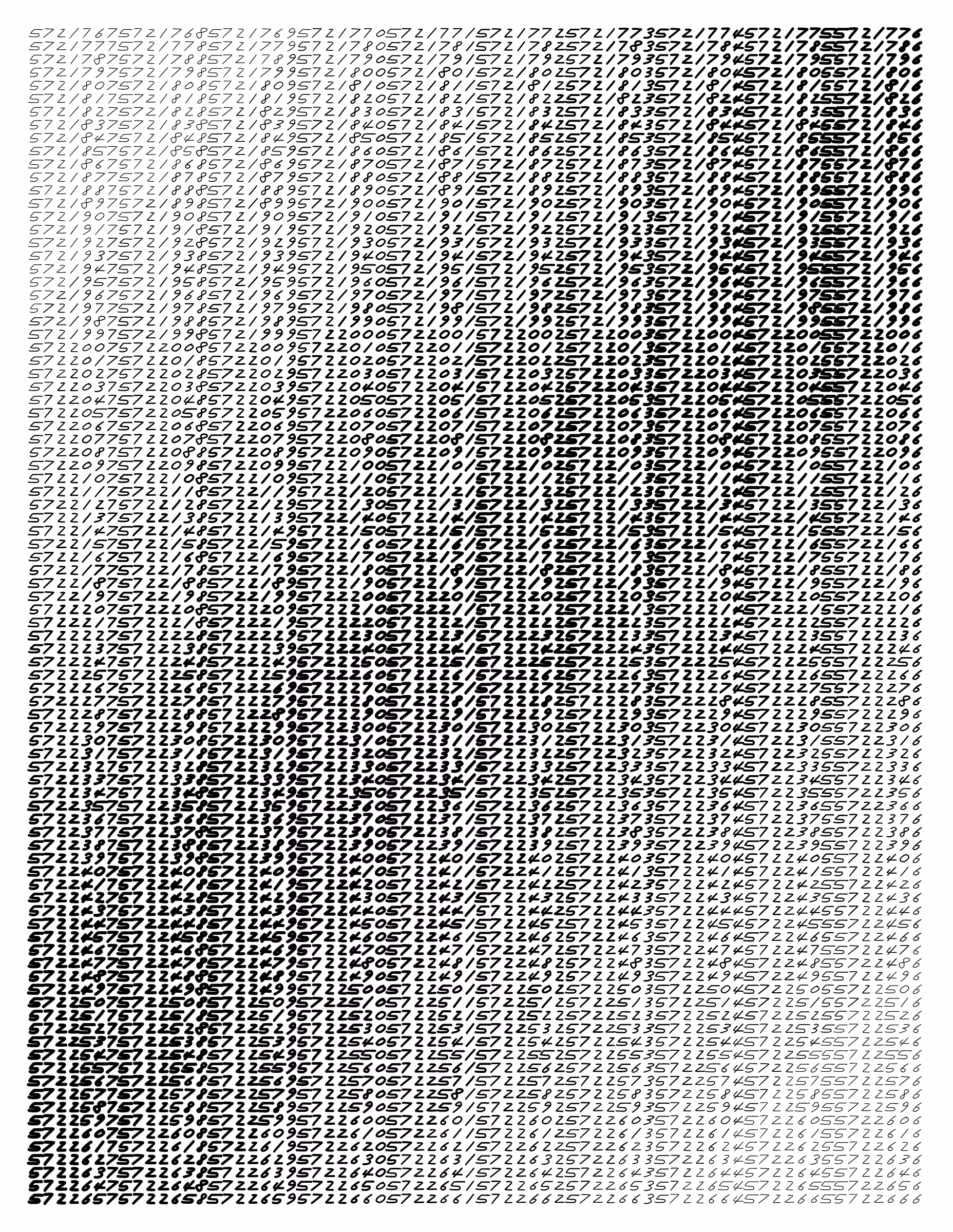 Endless (5,607,250 to Infinity) #380