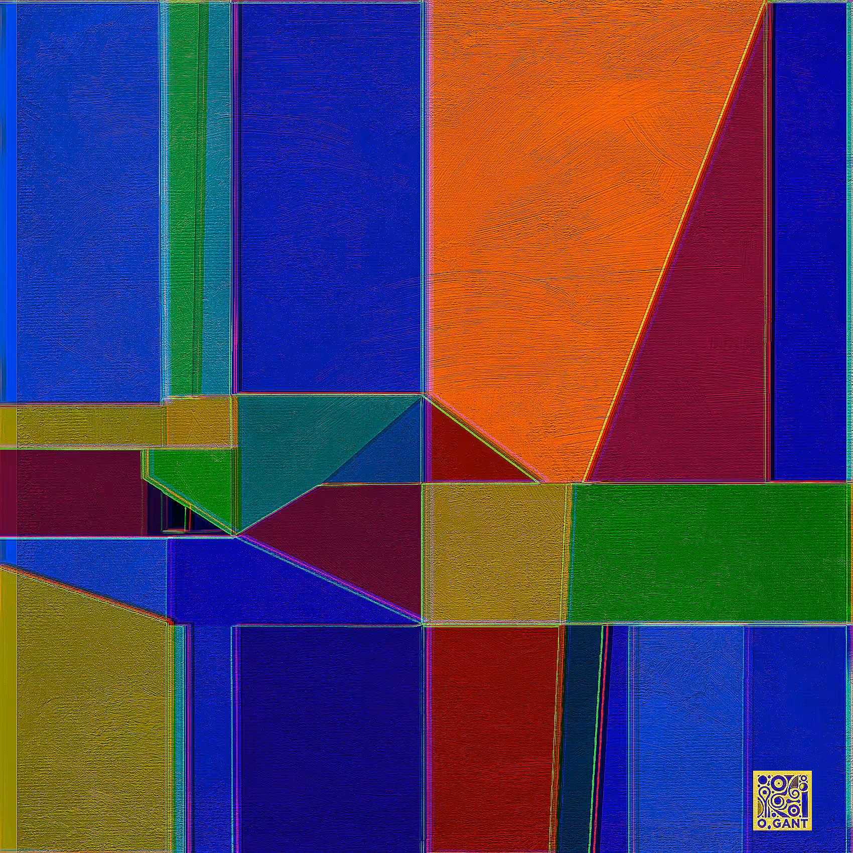 Oleg Gant Art: Piter not my friend: Suprematism. Web 3.0 Collection #01