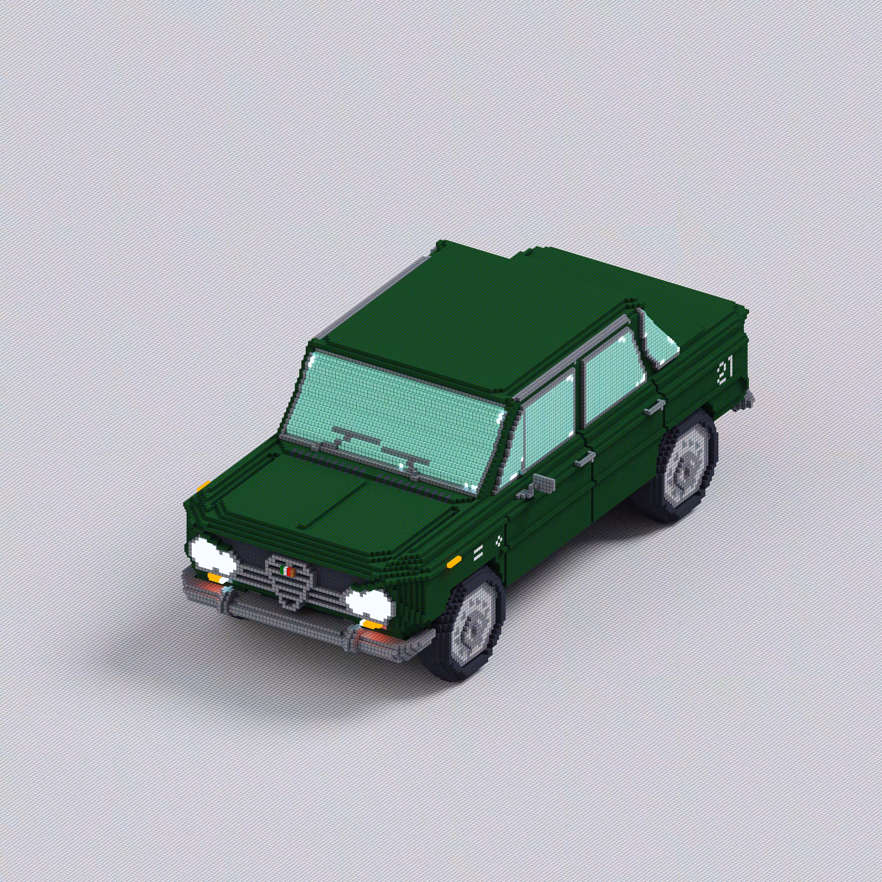 KINΞGARAGE 11 - ALFA ROMEO GIULIA 1300ti #Green