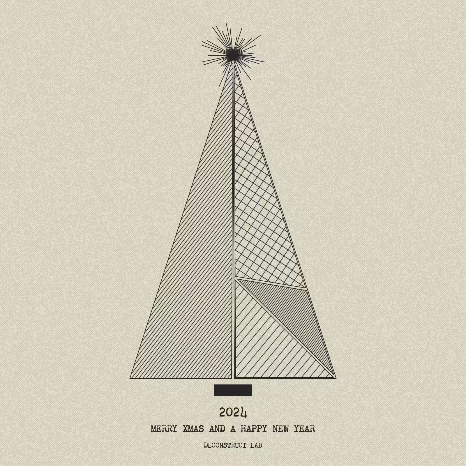 Have Yourself a Merry Little Geometric Tree #230