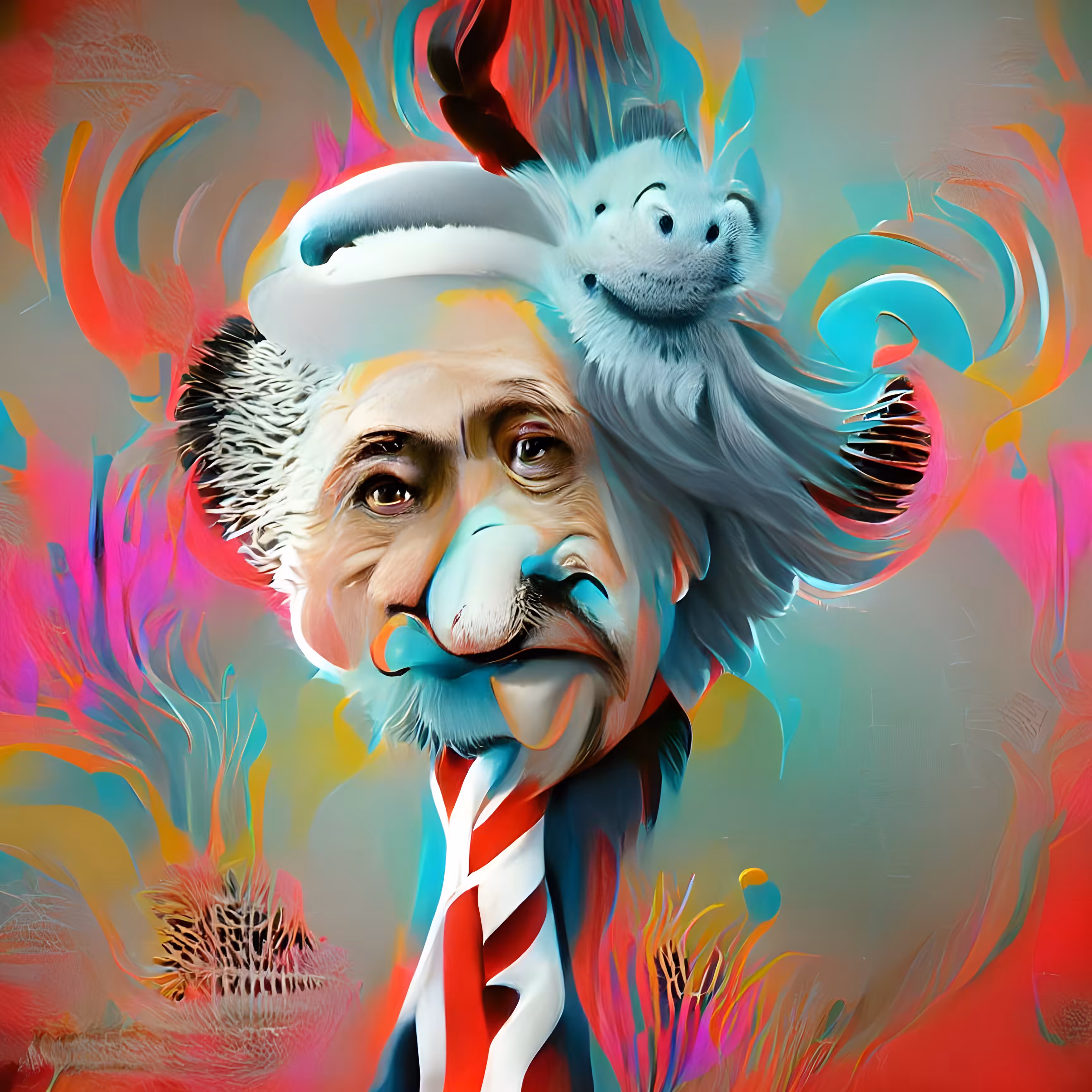 Dr. Suess Albert Einstein