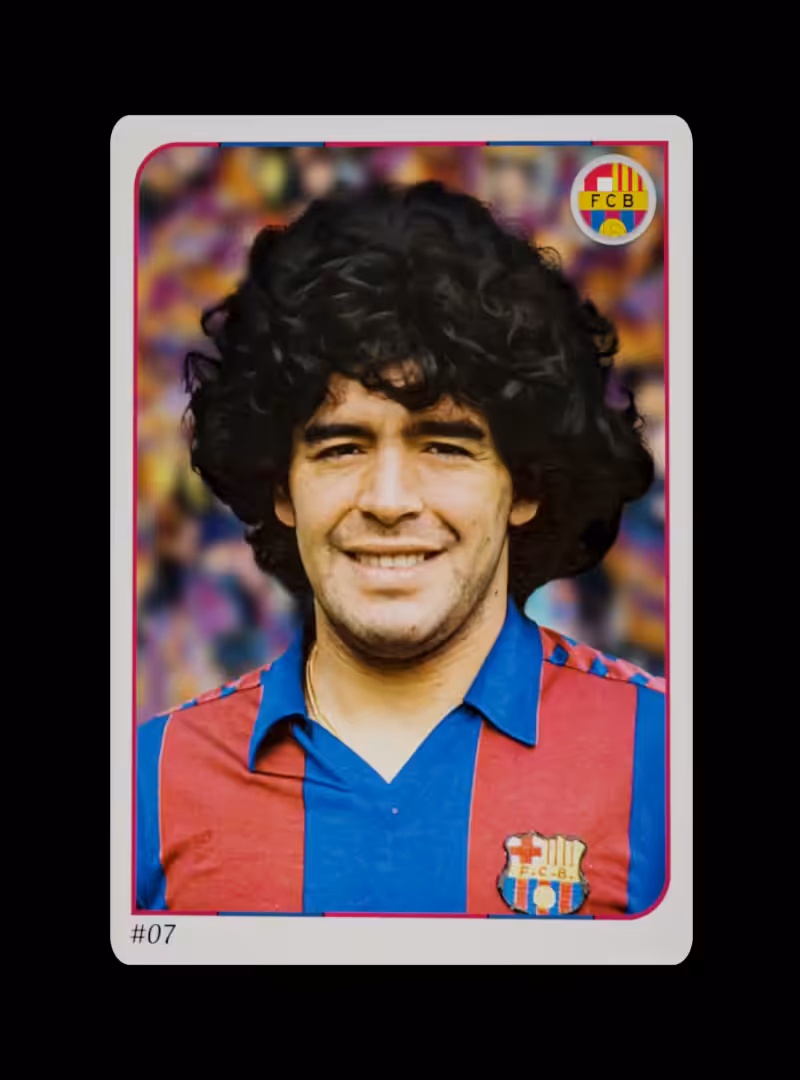 #07 Diego Maradona