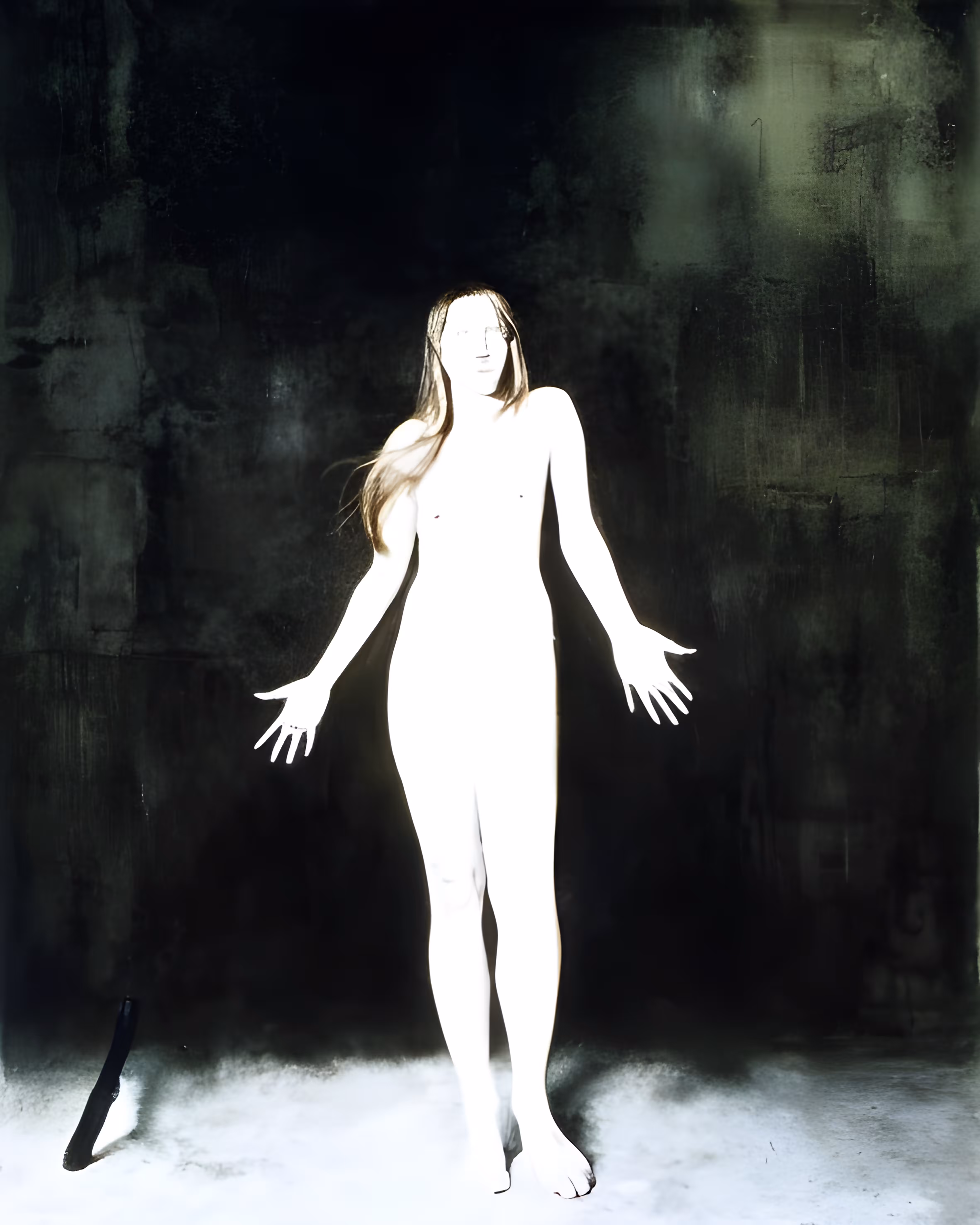 figurative painting:  "Redemption Through Vulnerability"