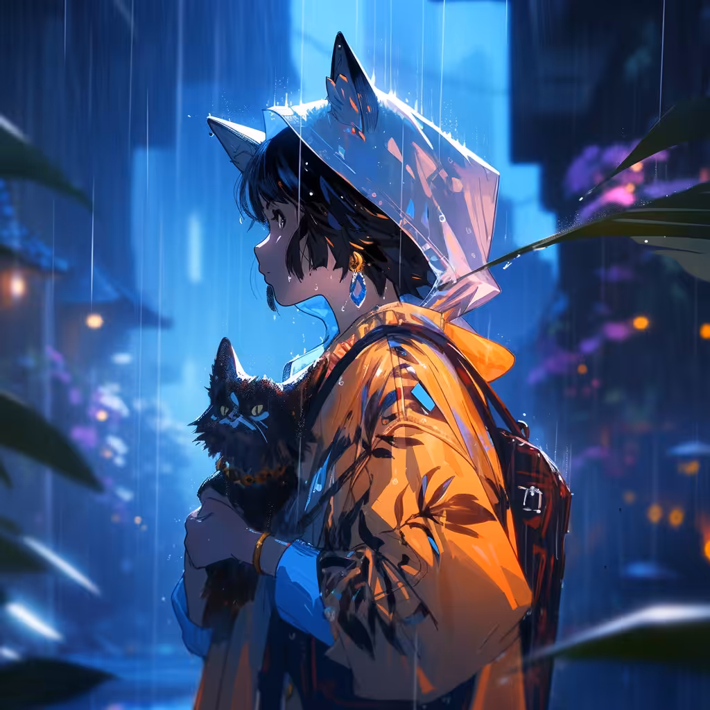 One Rainy day Meow