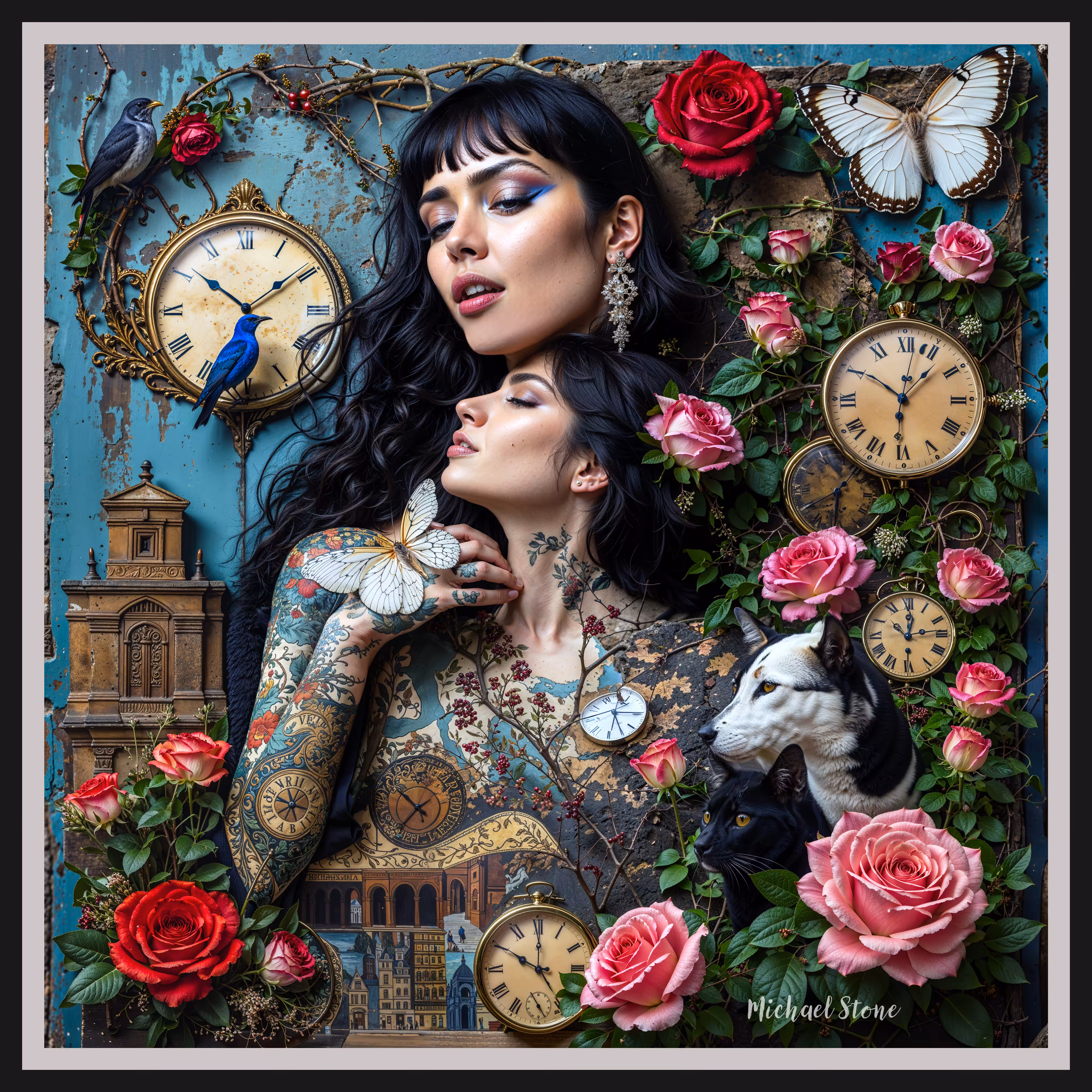 Stoneworks Surrealist Fantasy: The Garden Where Time Forgot Her